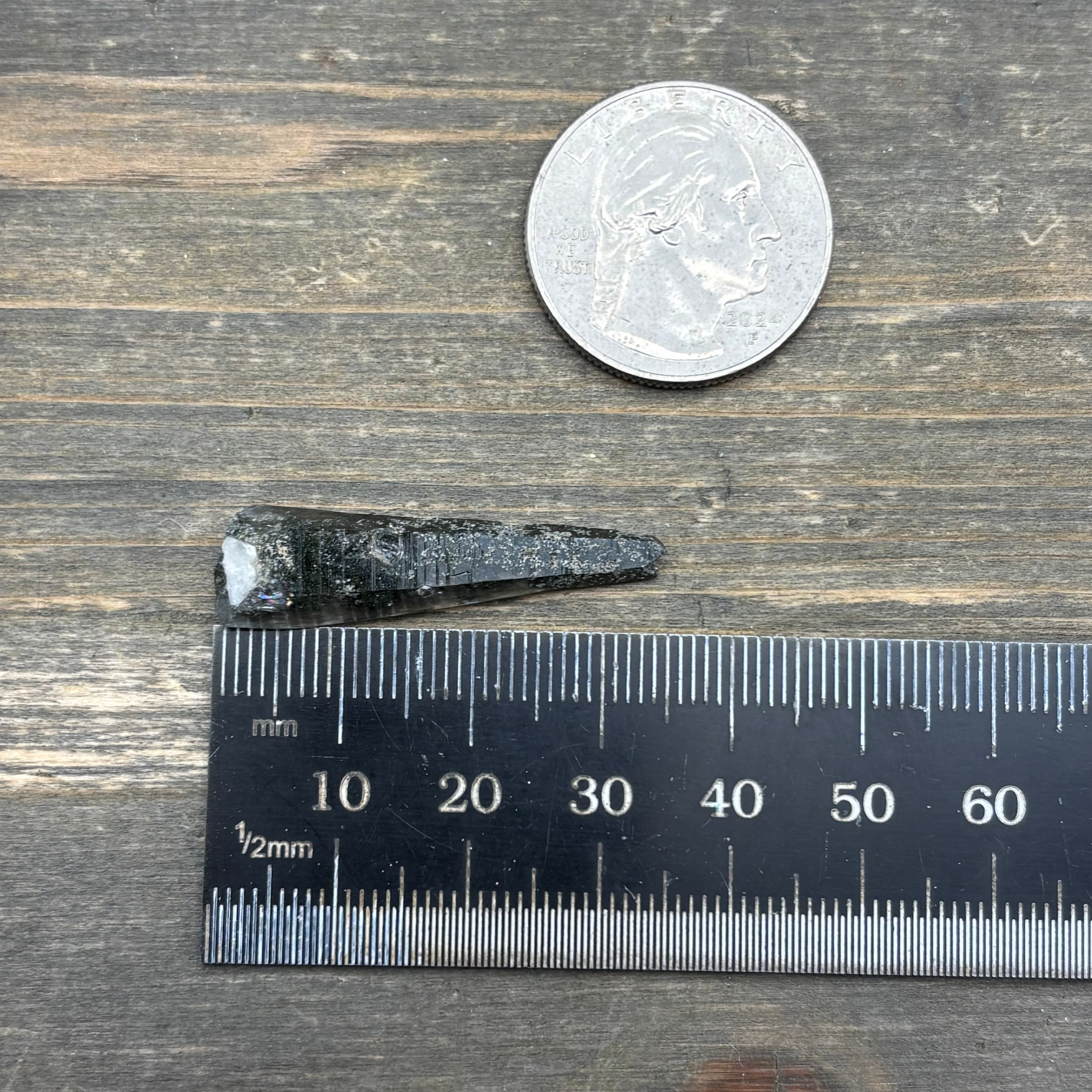 Himalayan Chlorite Quartz Point - 088
