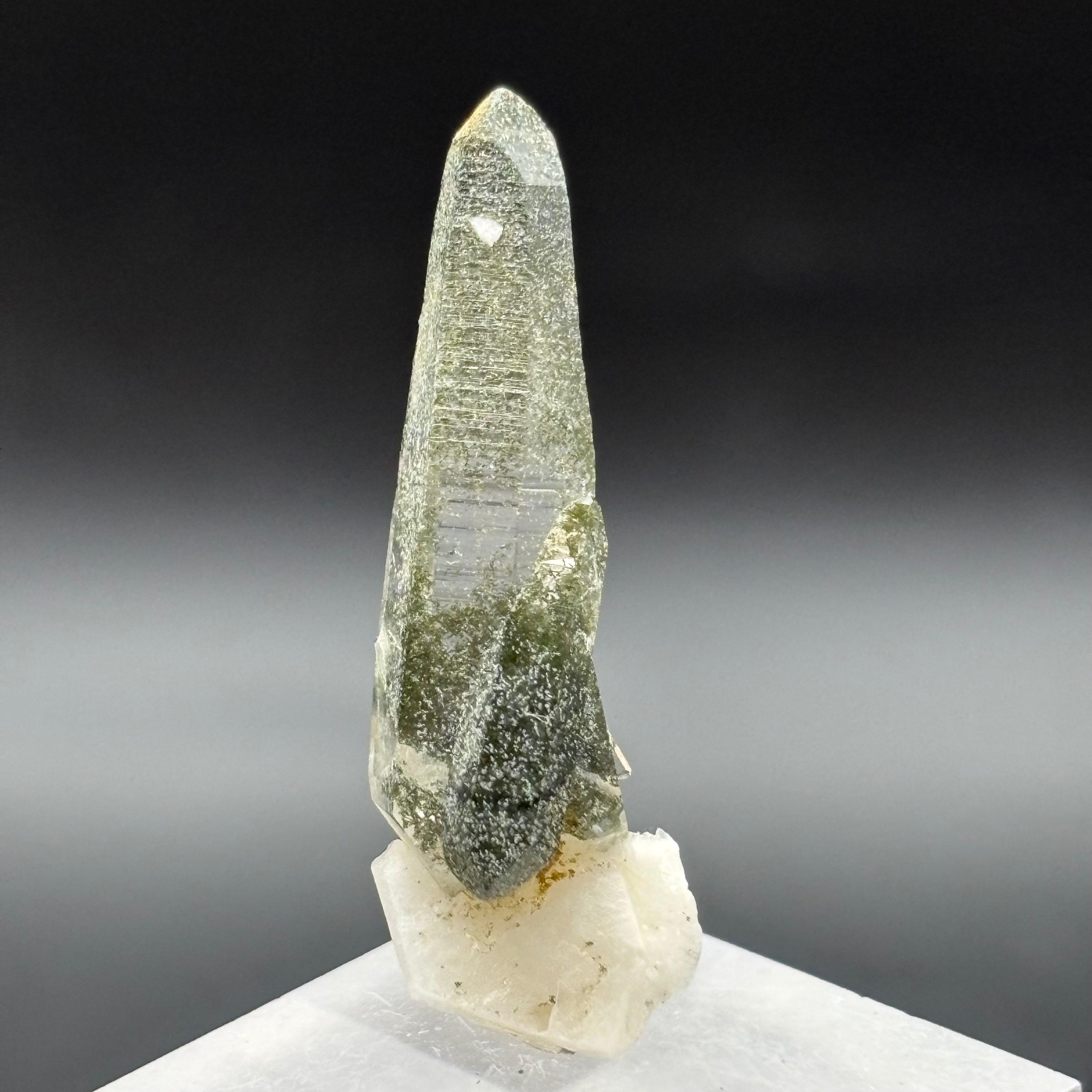 Himalayan Chlorite Quartz Point - 090
