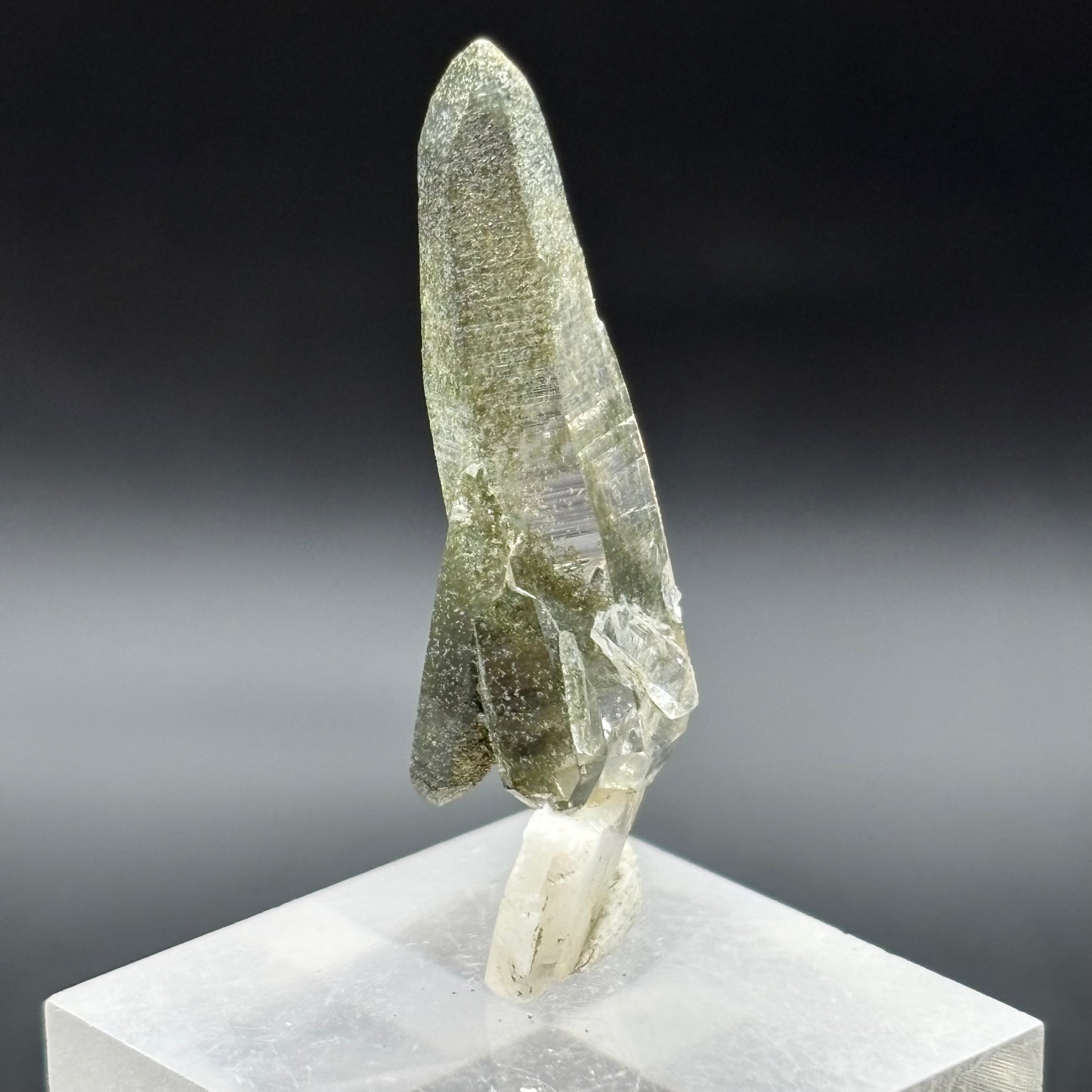Himalayan Chlorite Quartz Point - 090