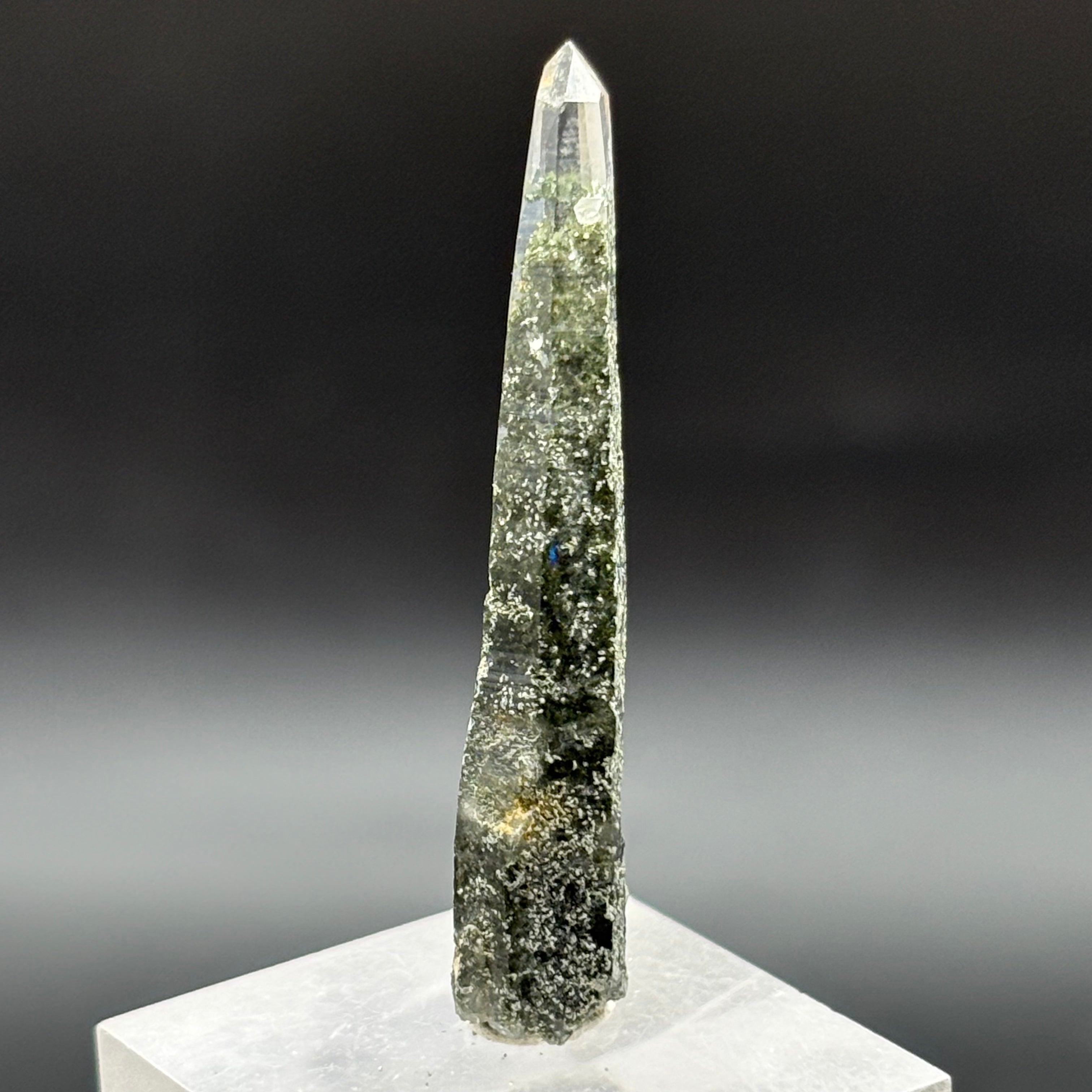 Himalayan Chlorite Quartz Point - 091