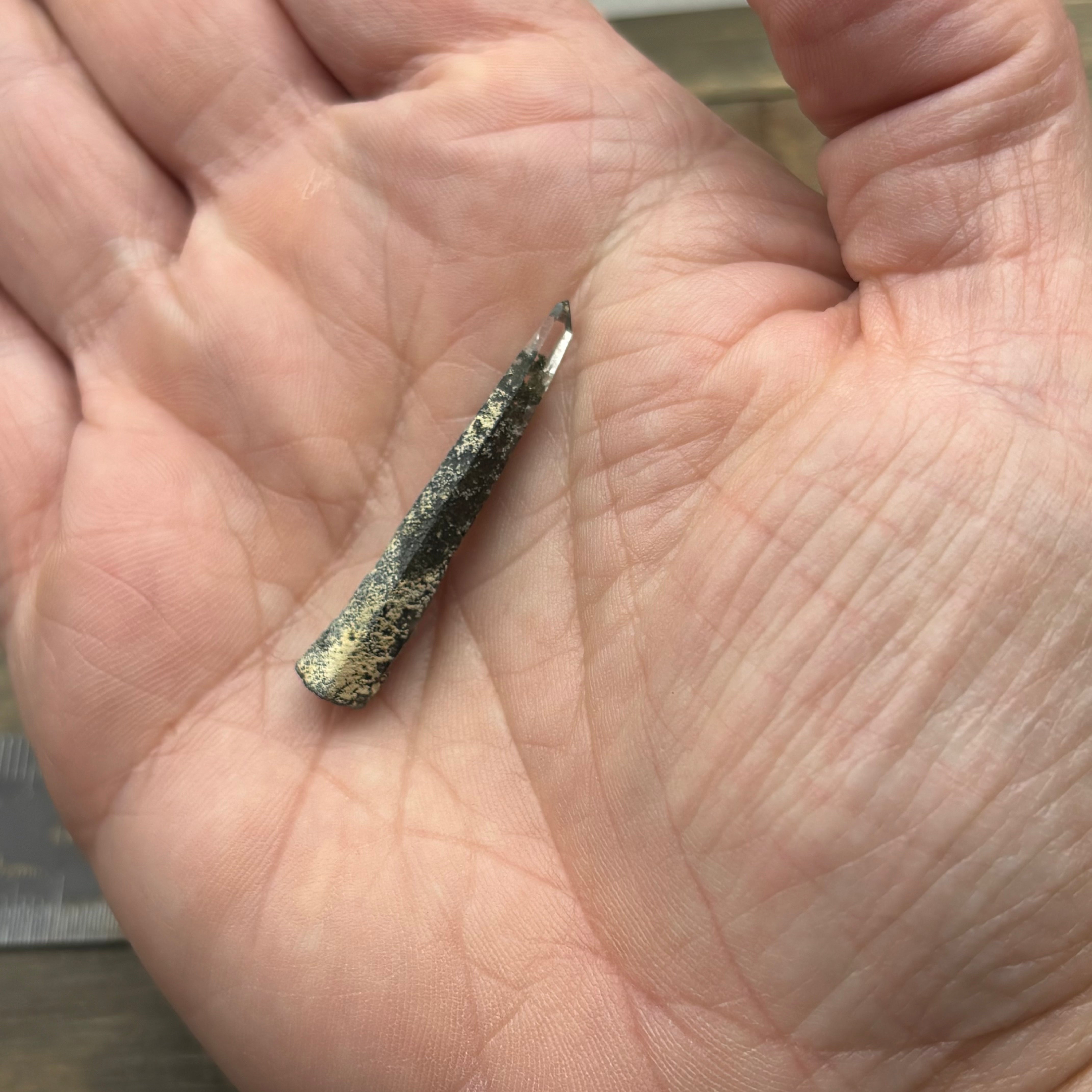 Himalayan Chlorite Quartz Point - 091
