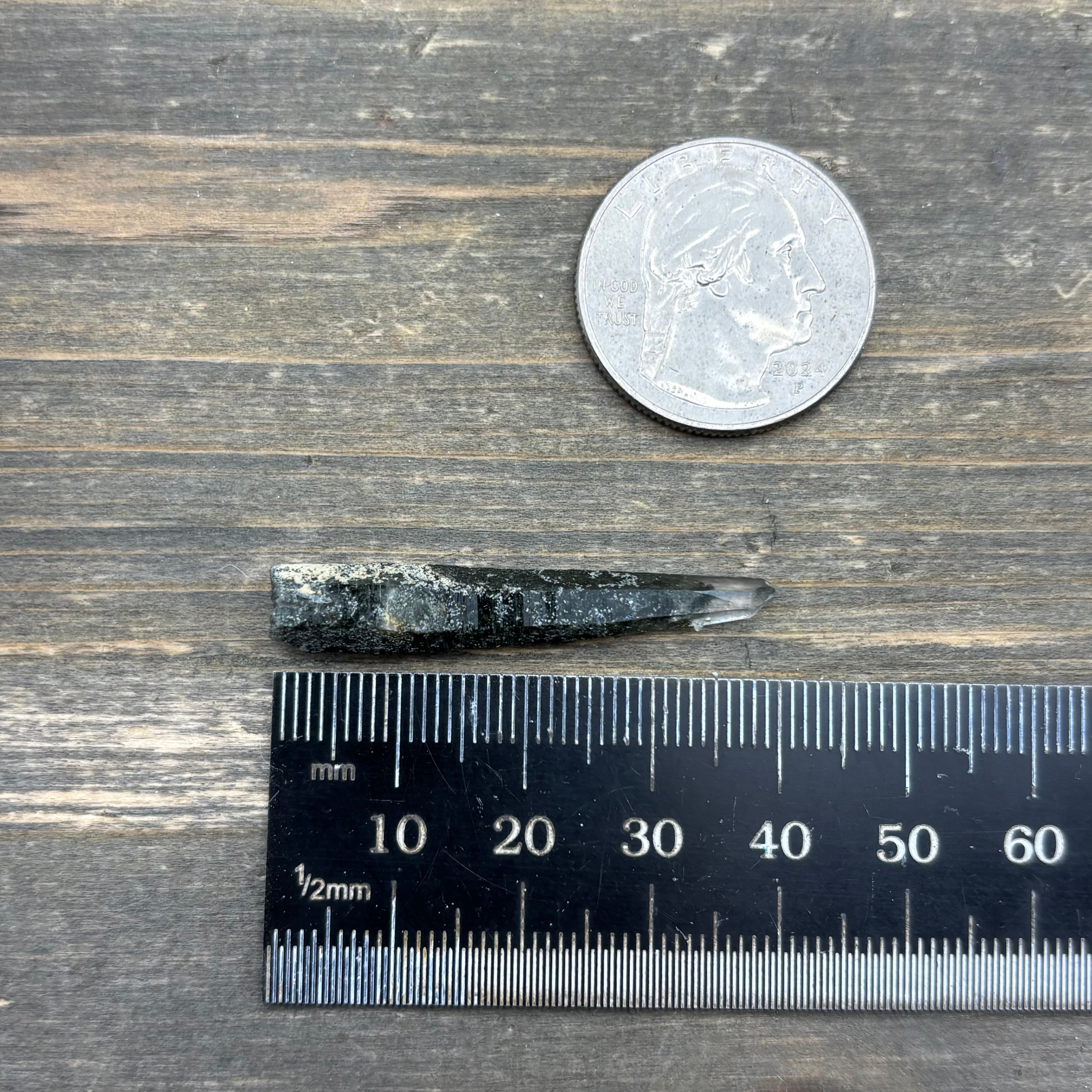 Himalayan Chlorite Quartz Point - 091