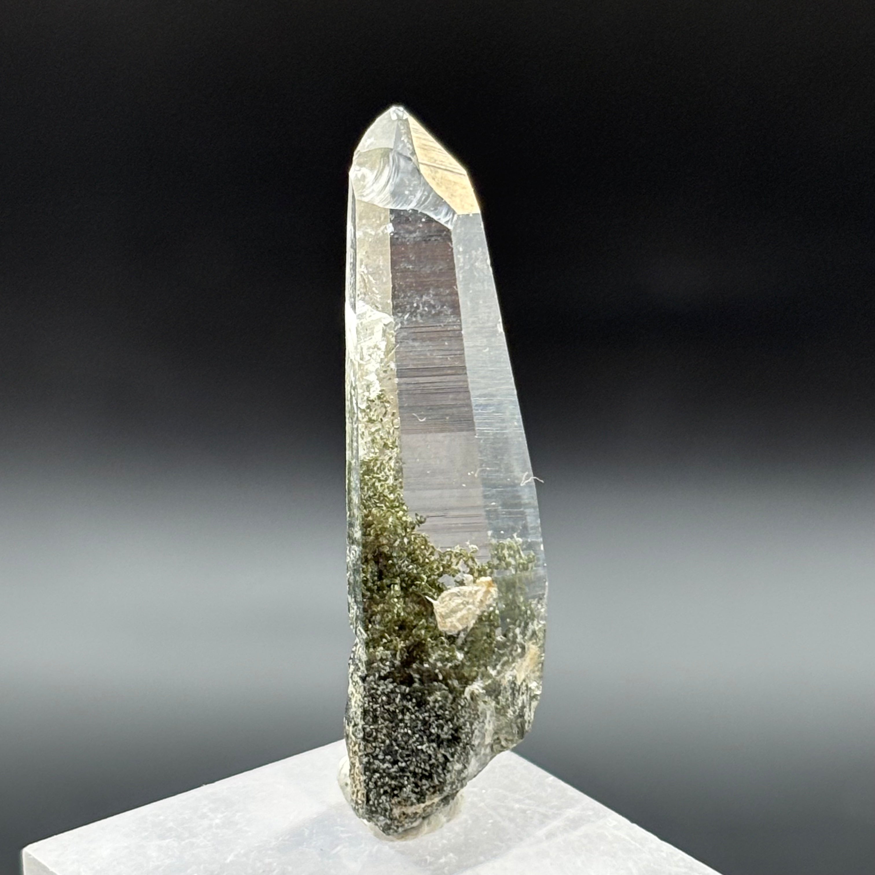 Himalayan Chlorite Quartz Point - 093