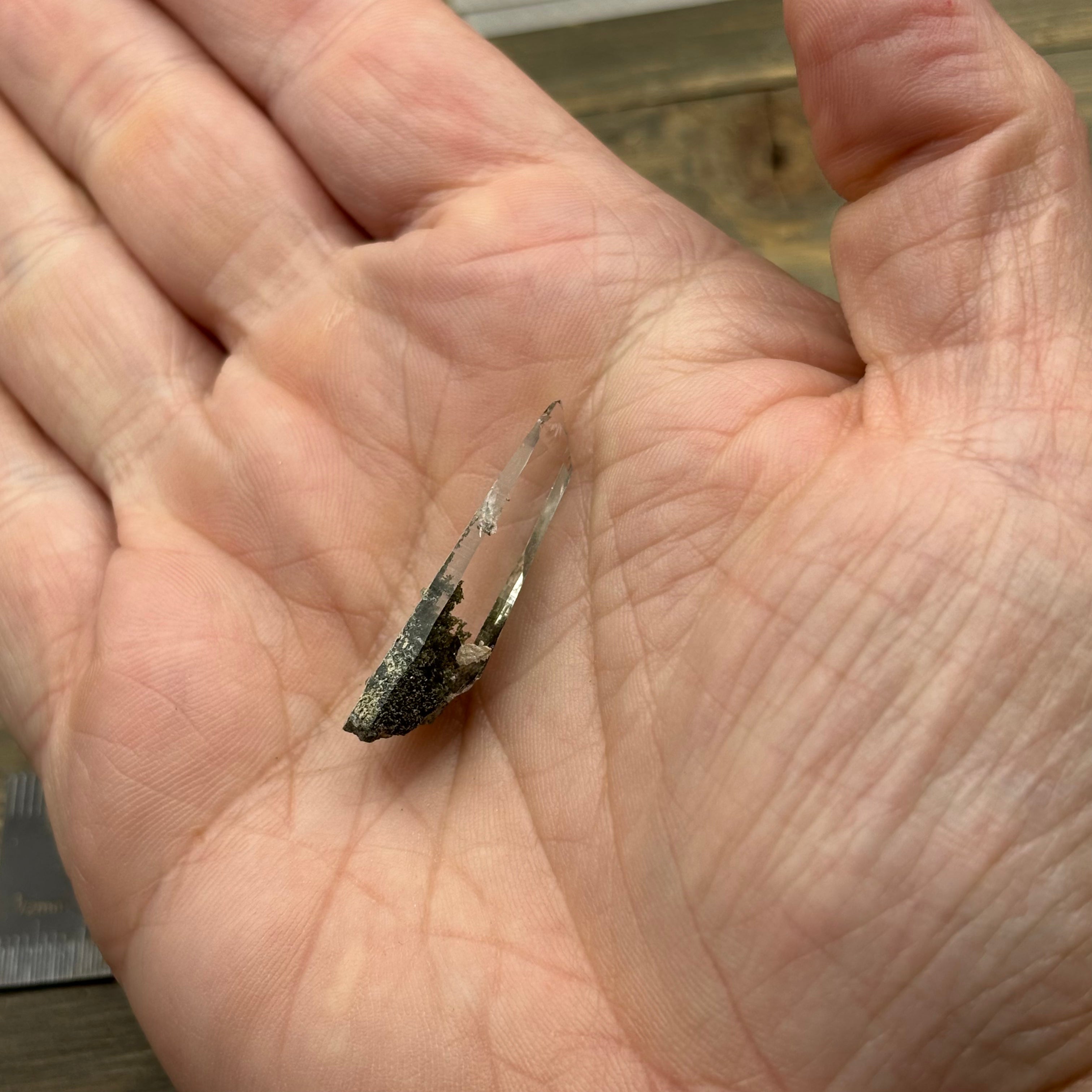 Himalayan Chlorite Quartz Point - 093