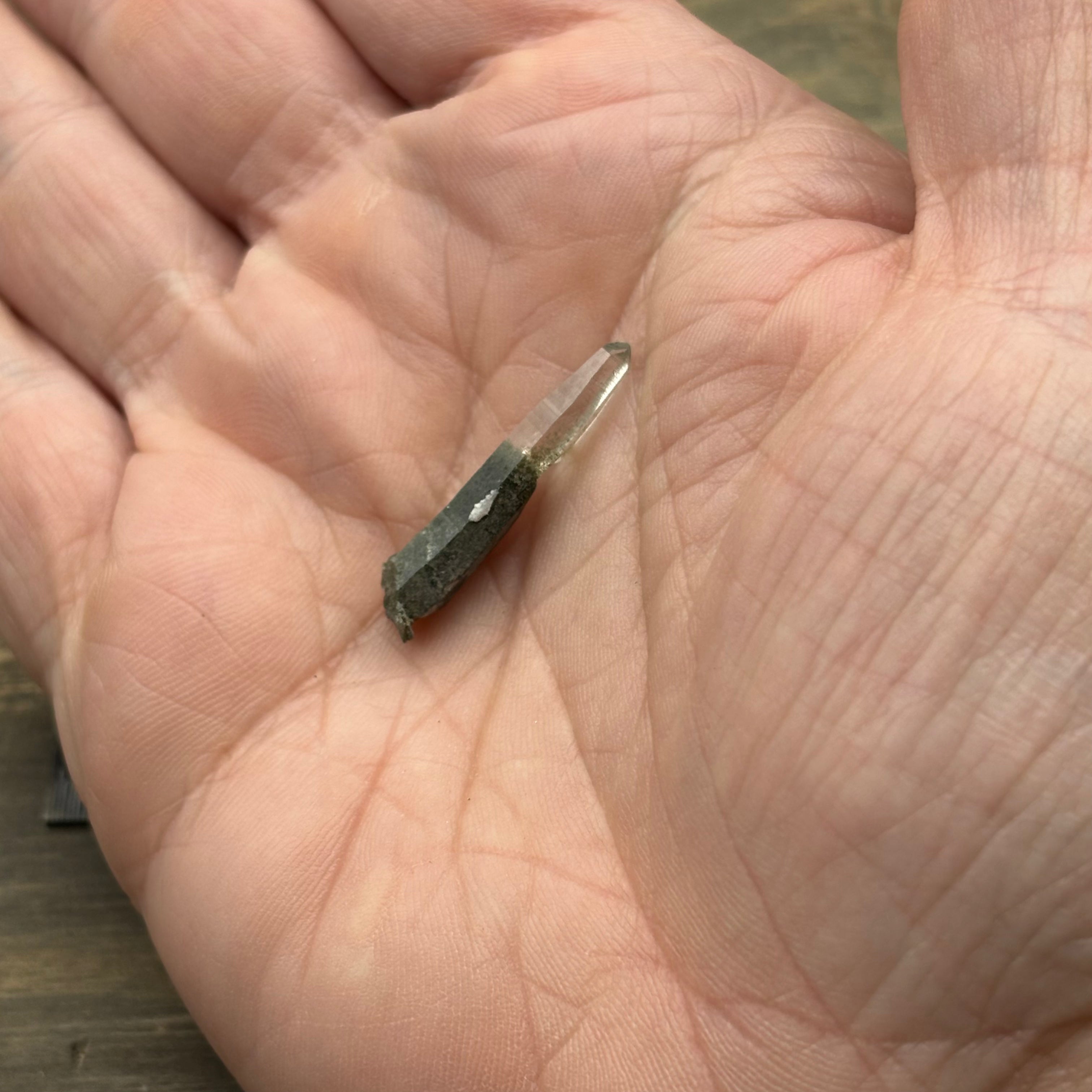 Himalayan Chlorite Quartz Point - 094