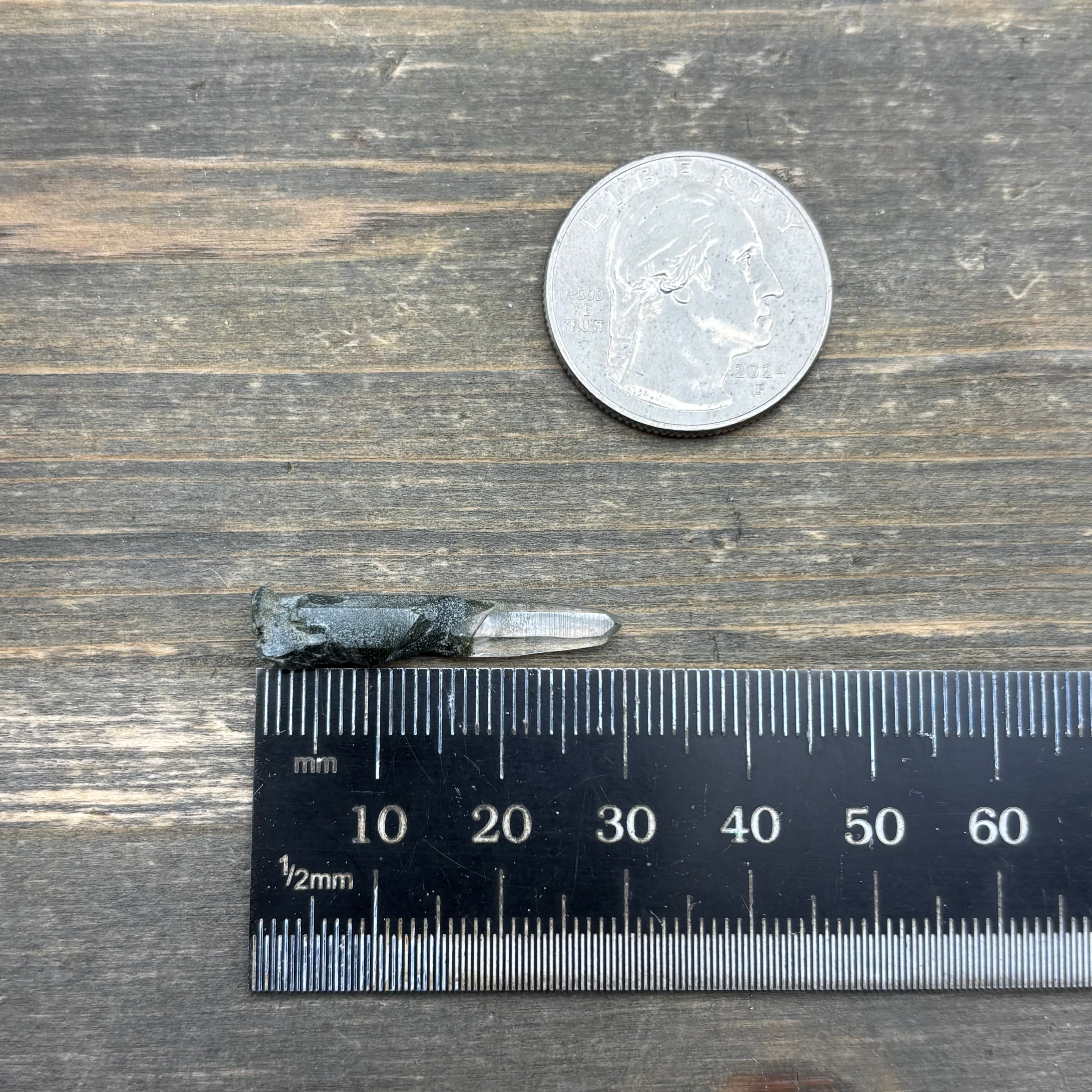 Himalayan Chlorite Quartz Point - 094