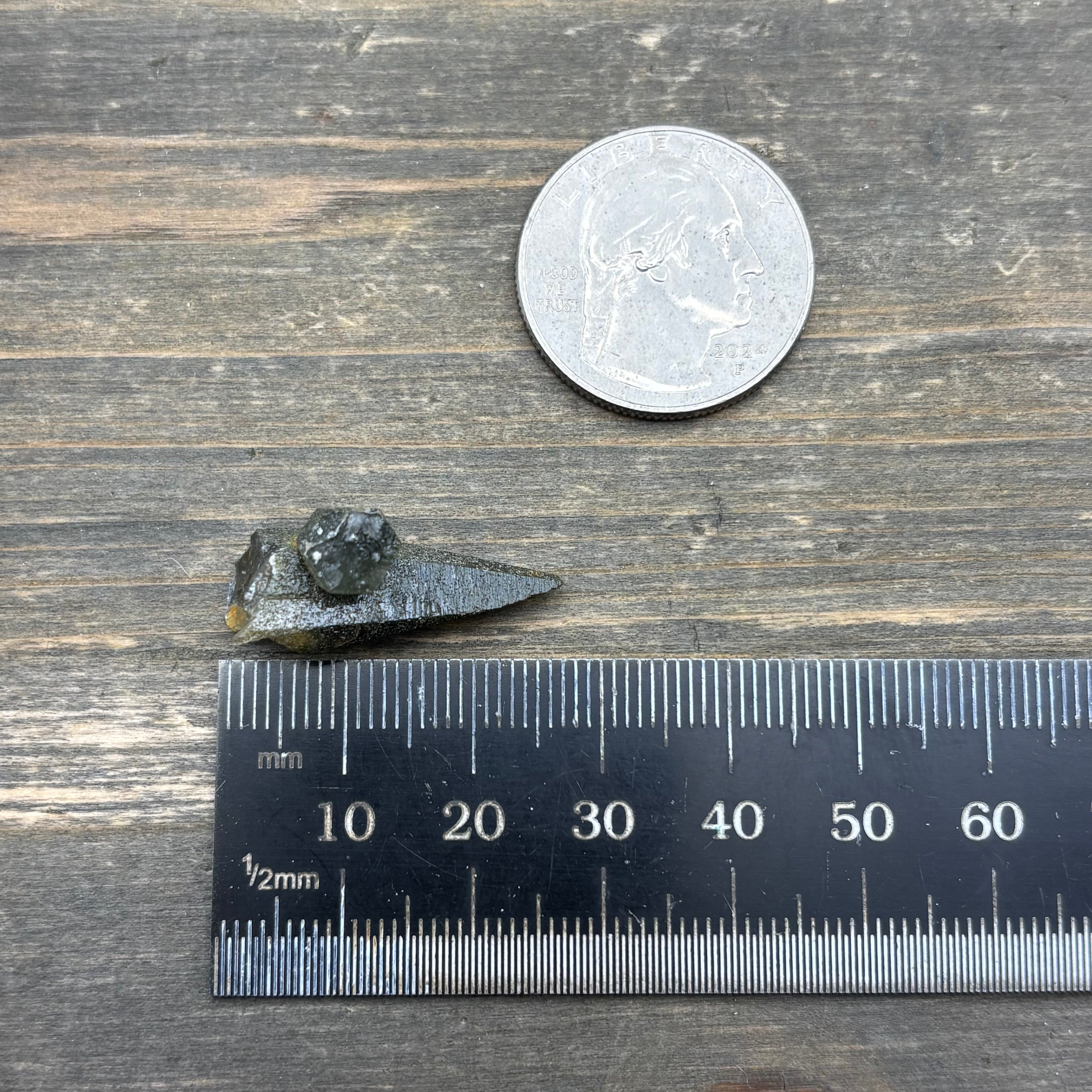 Himalayan Chlorite Quartz Point - 095