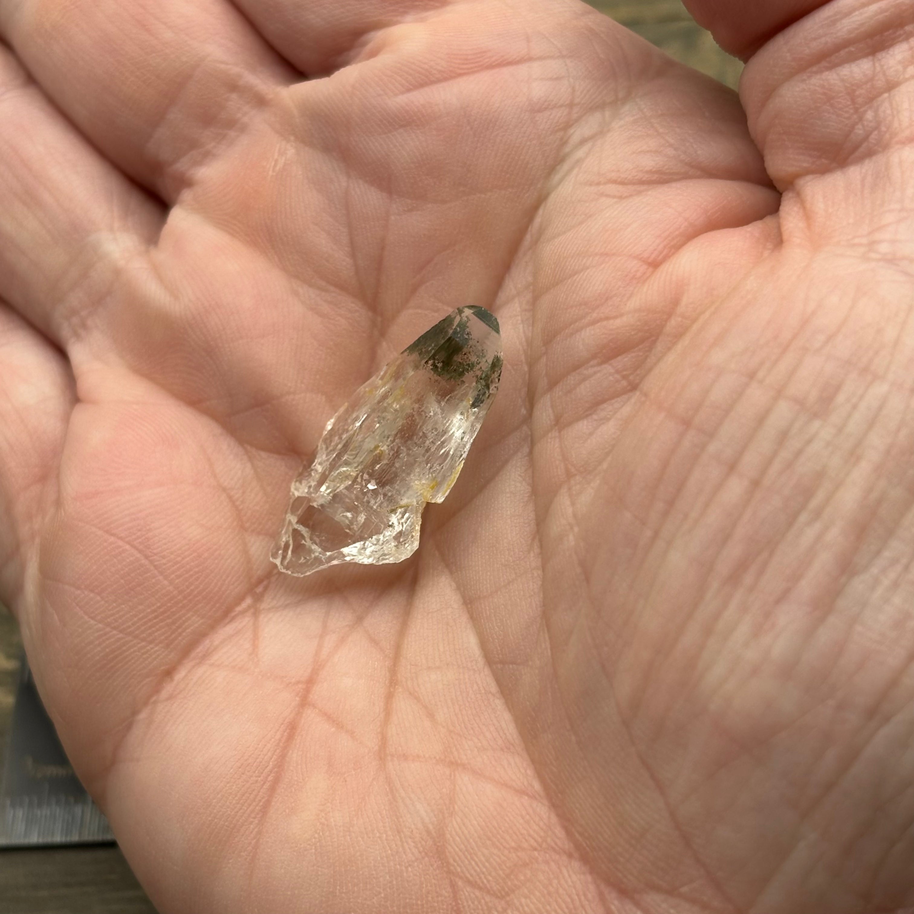 Himalayan Chlorite Quartz Point - 098