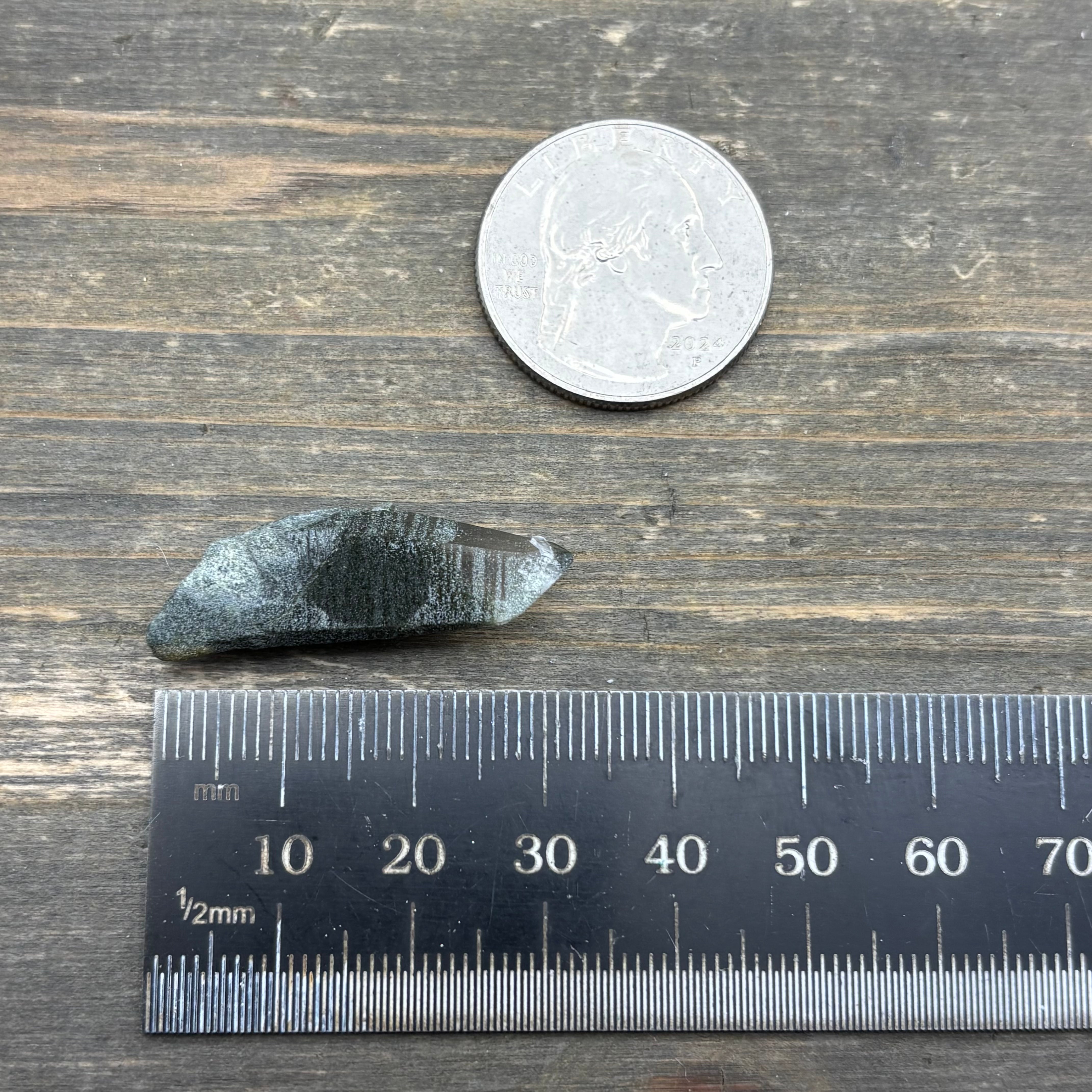 Himalayan Chlorite Quartz Point - 099