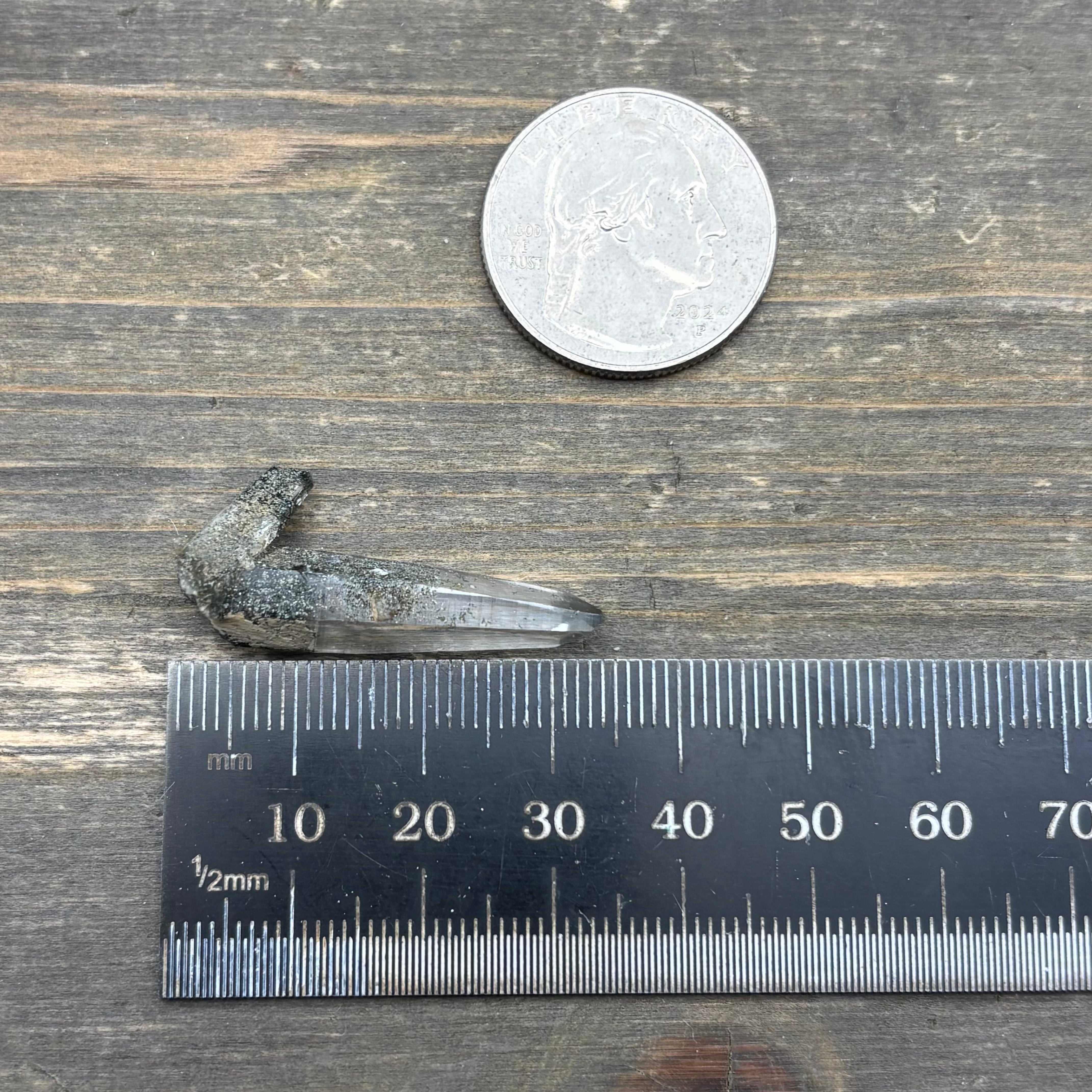Himalayan Chlorite Quartz Point - 100