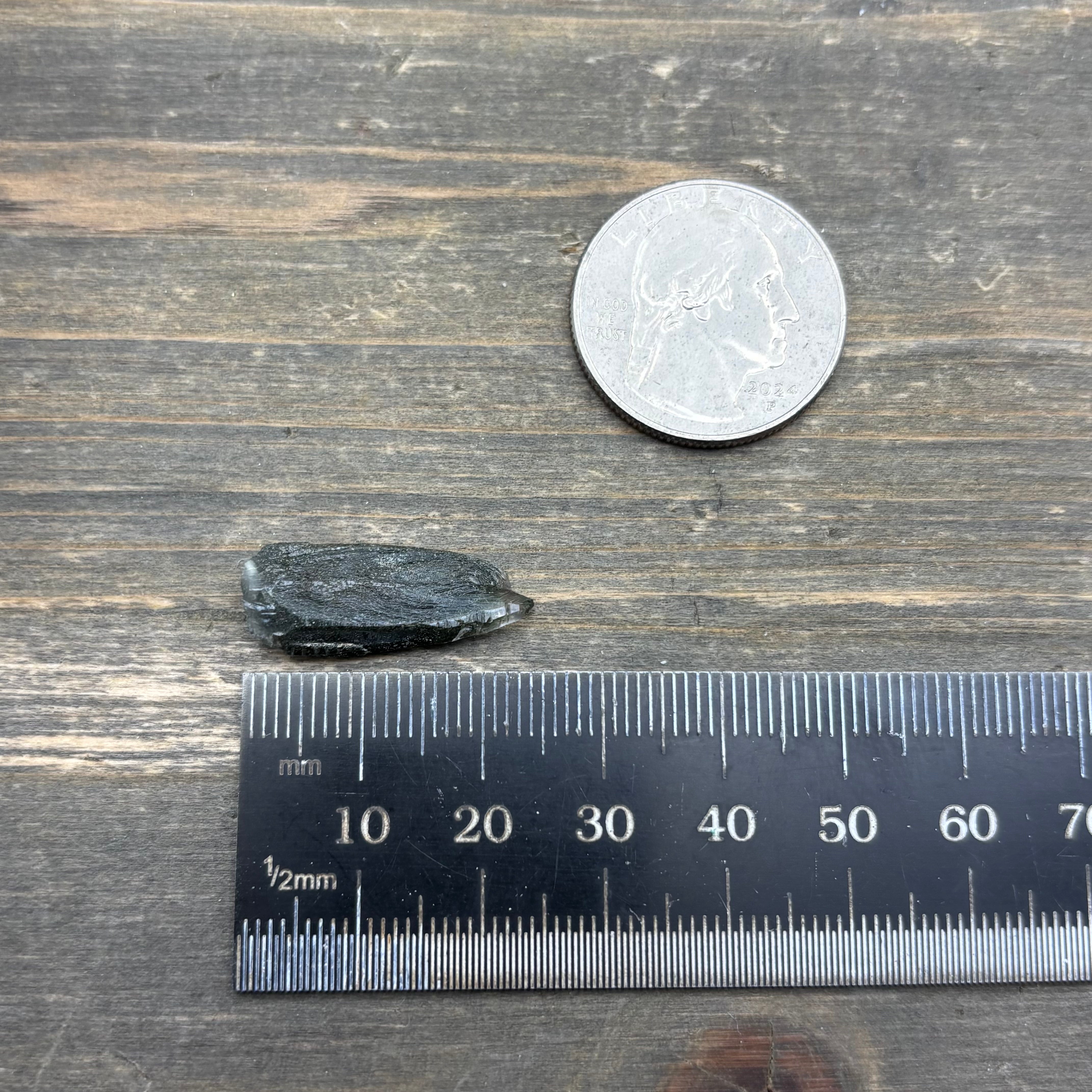 Himalayan Chlorite Quartz Point - 104