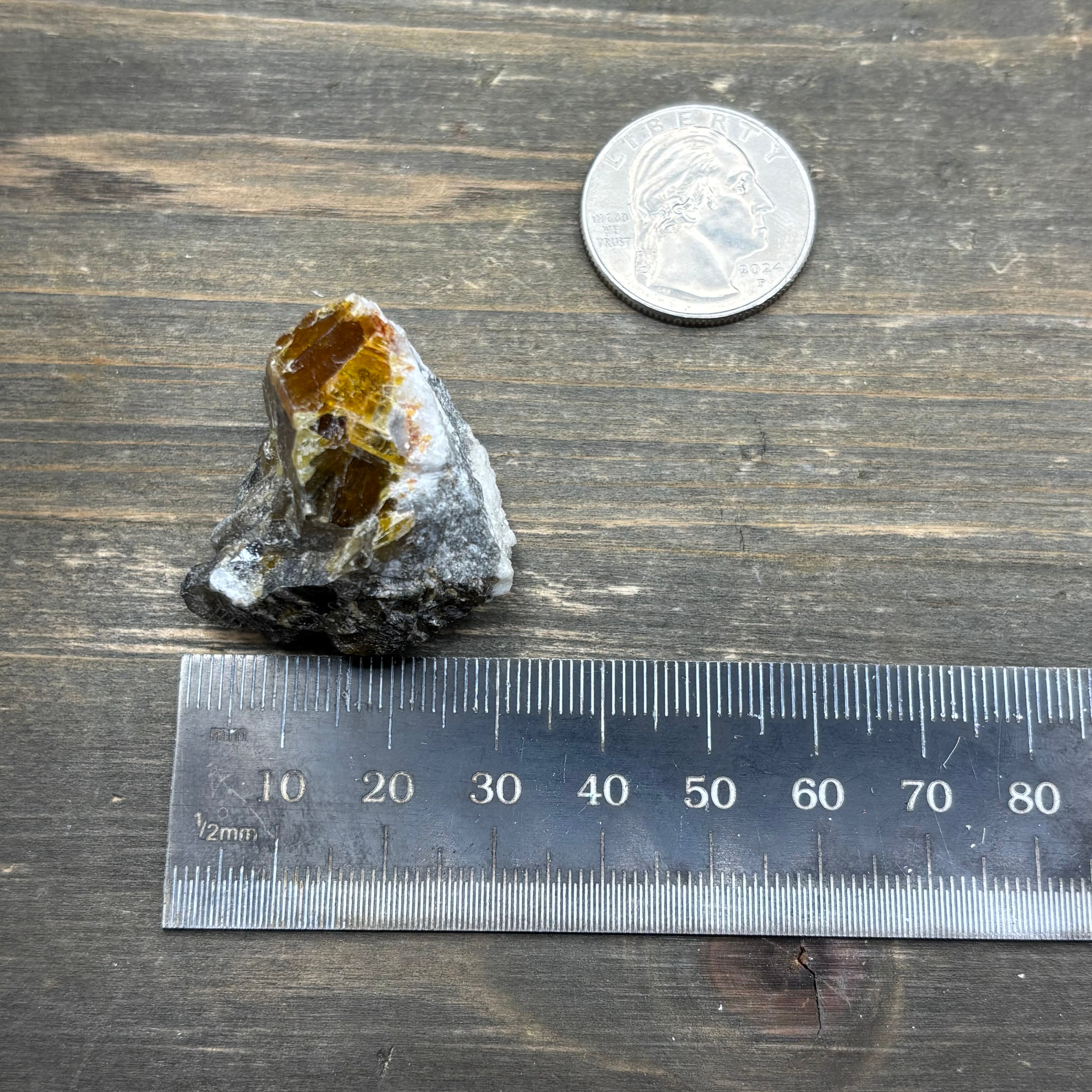 Sphalerite Gem Crystal - 041