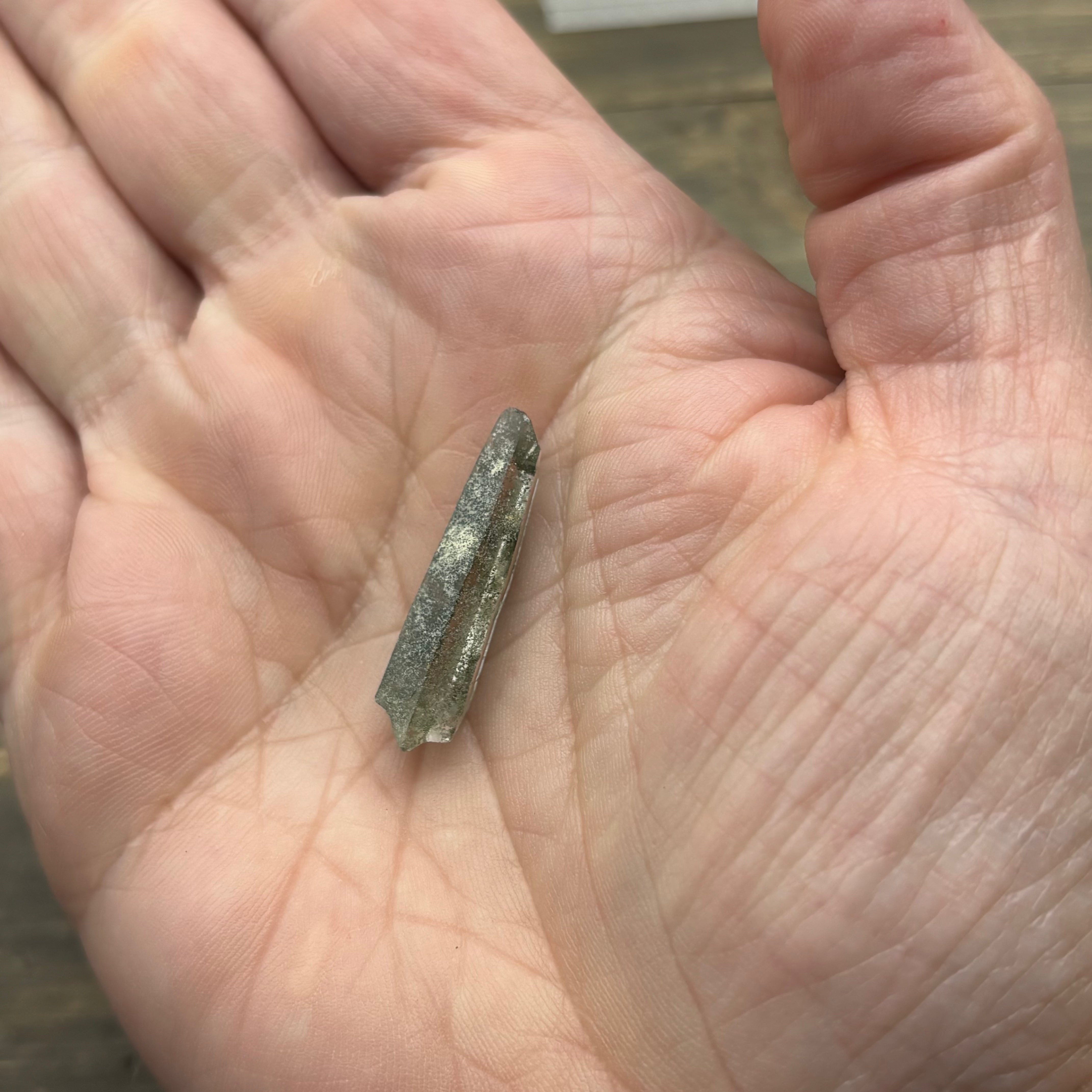 Himalayan Chlorite Quartz Point - 107