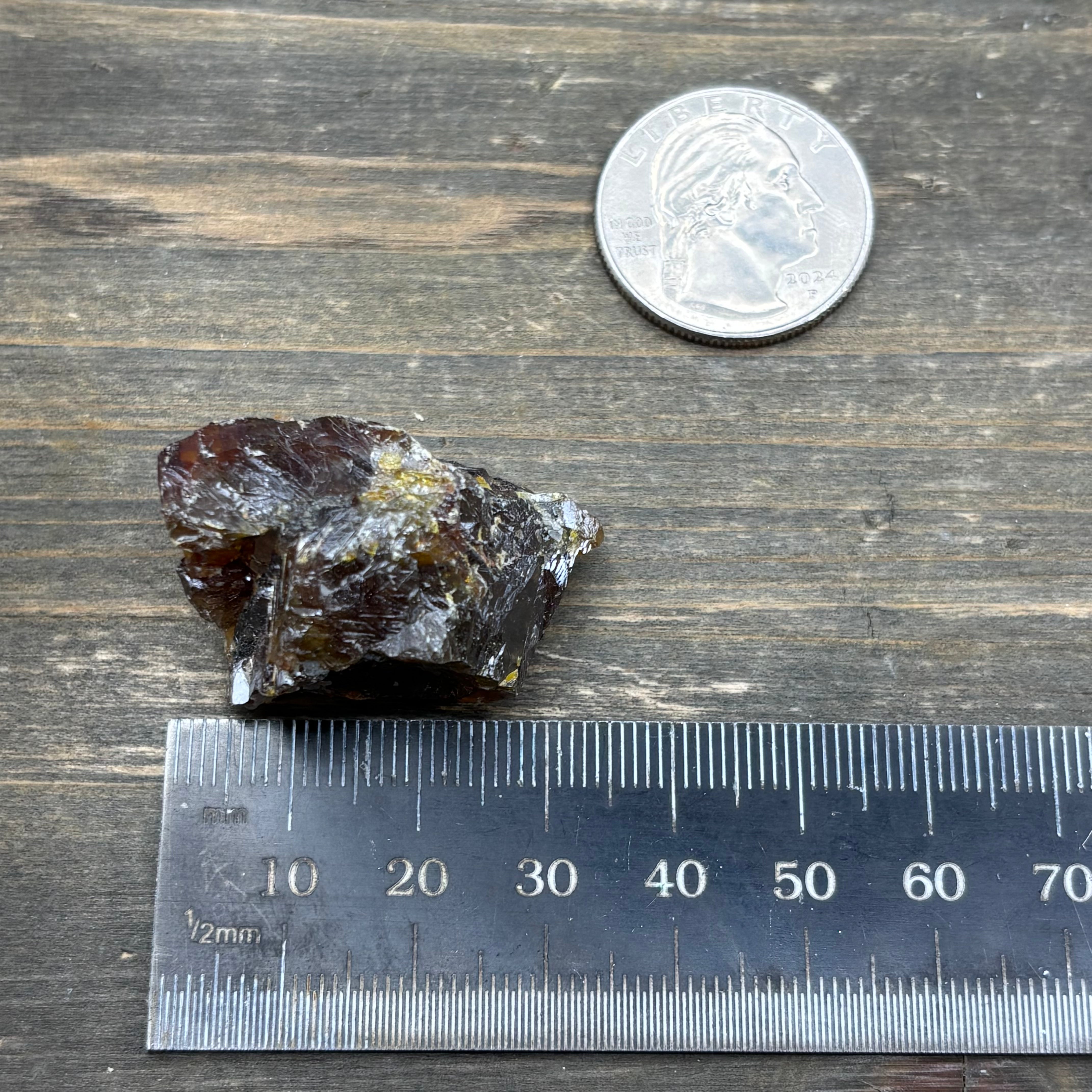 Sphalerite Gem Crystal - 064