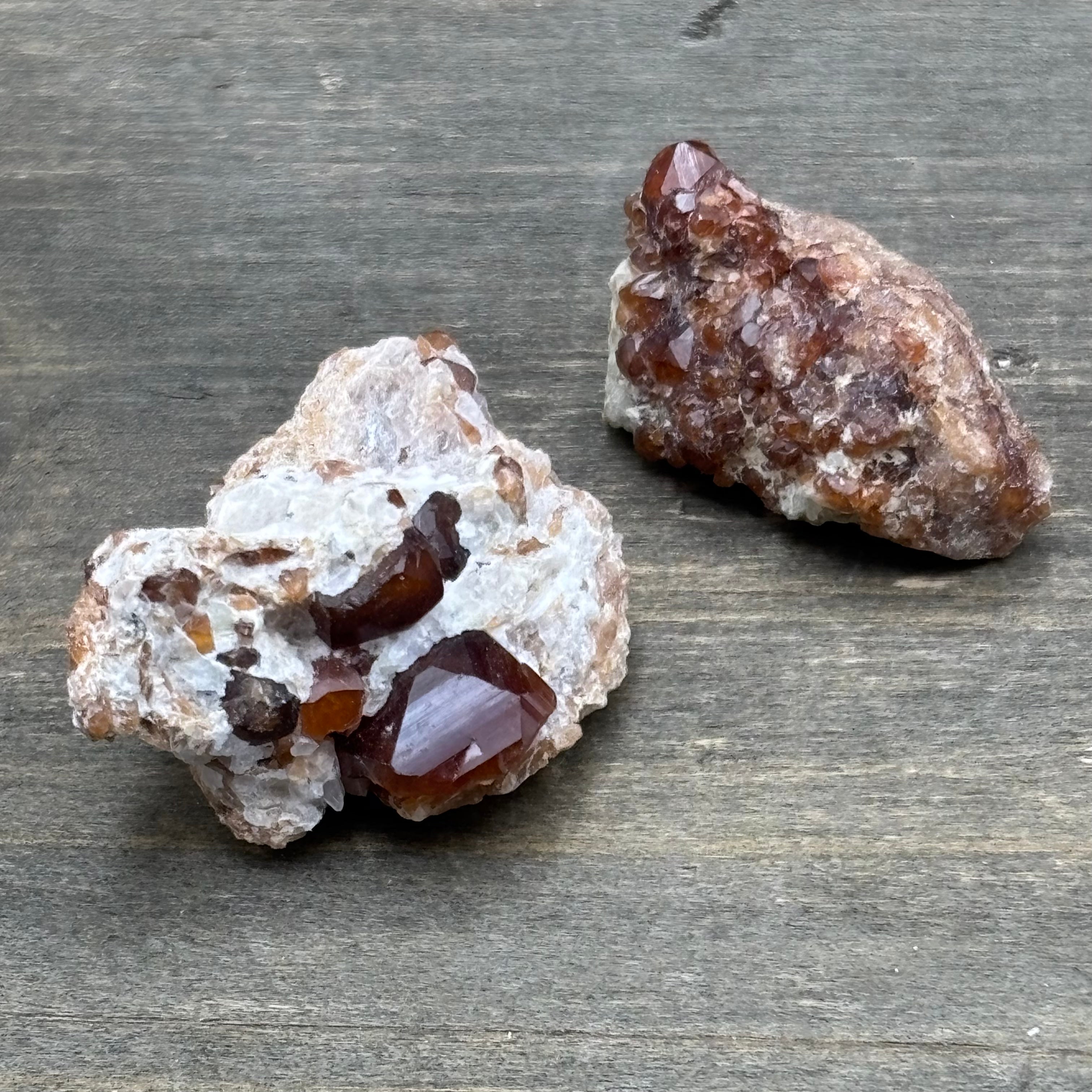 Spessartine Point Pair