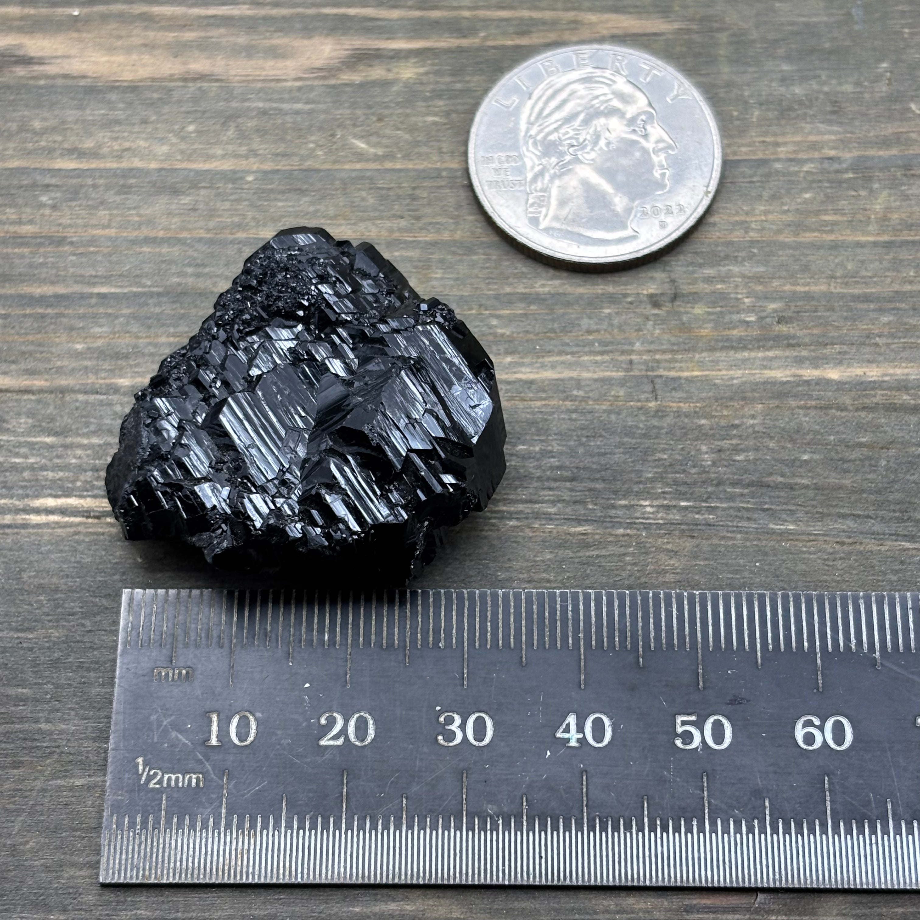 Black Tourmaline, Erongo Mountain - 155