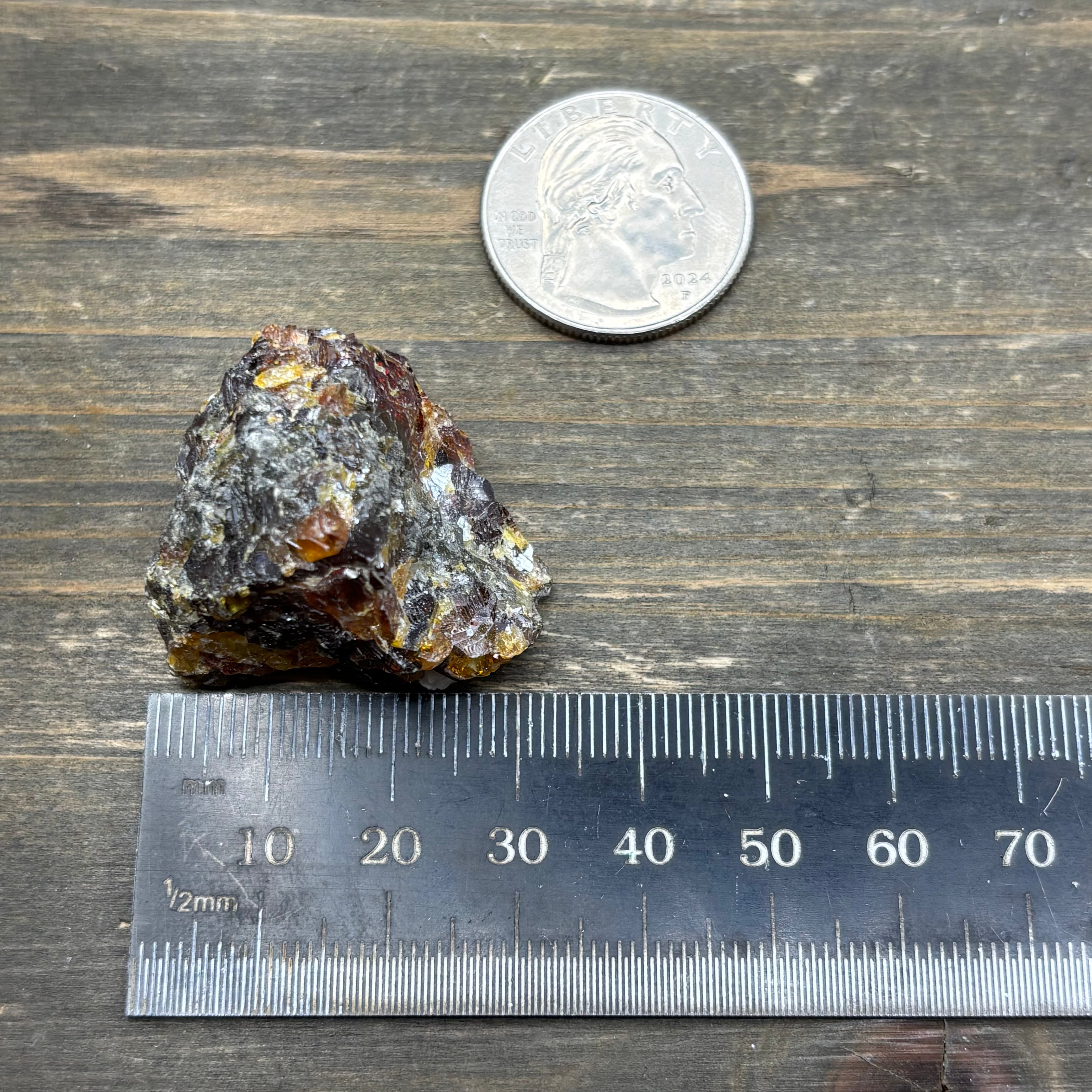 Sphalerite Gem Crystal - 086