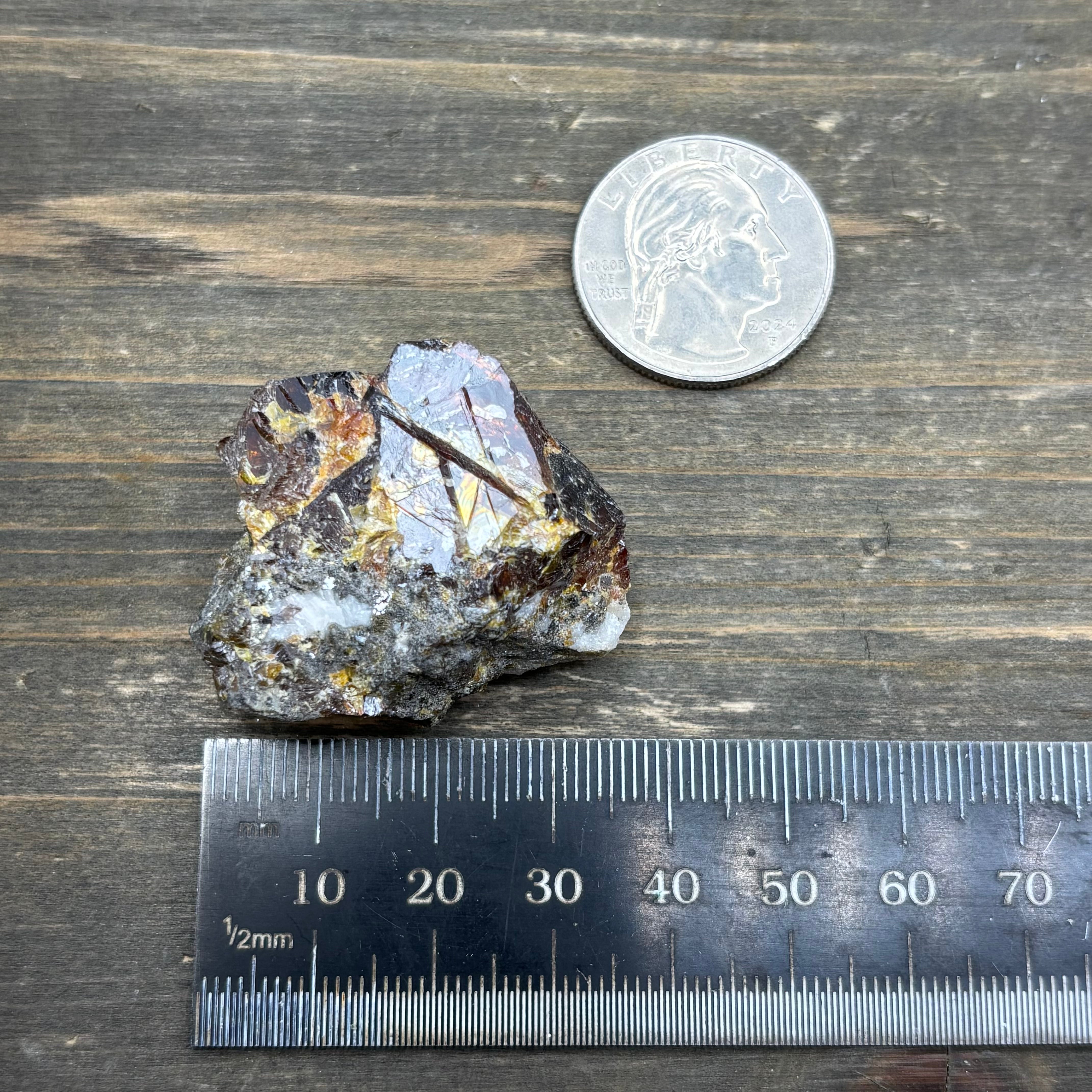 Sphalerite Gem Crystal - 090