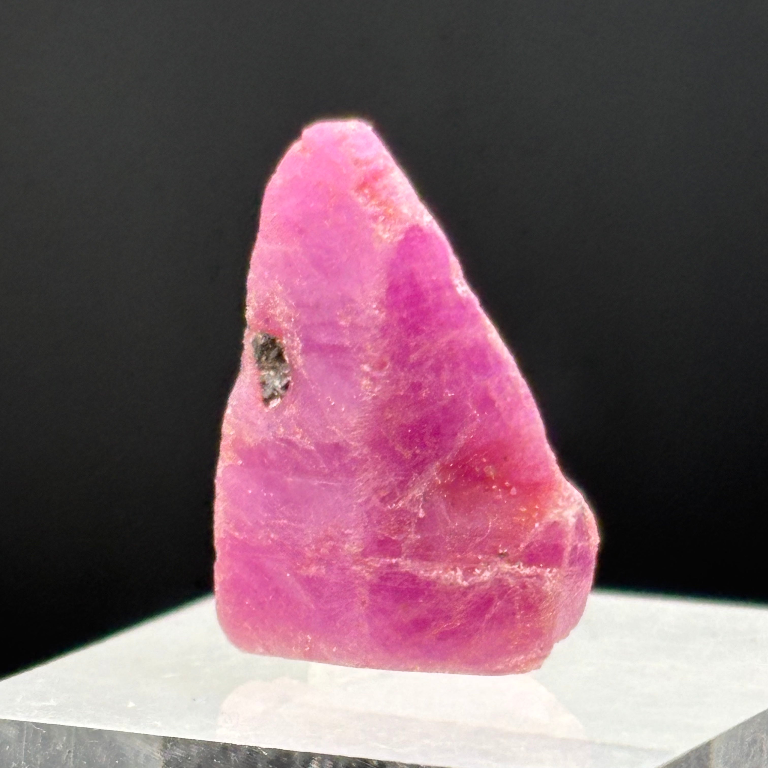 Natural Fluorescent Ruby Crystal - 185