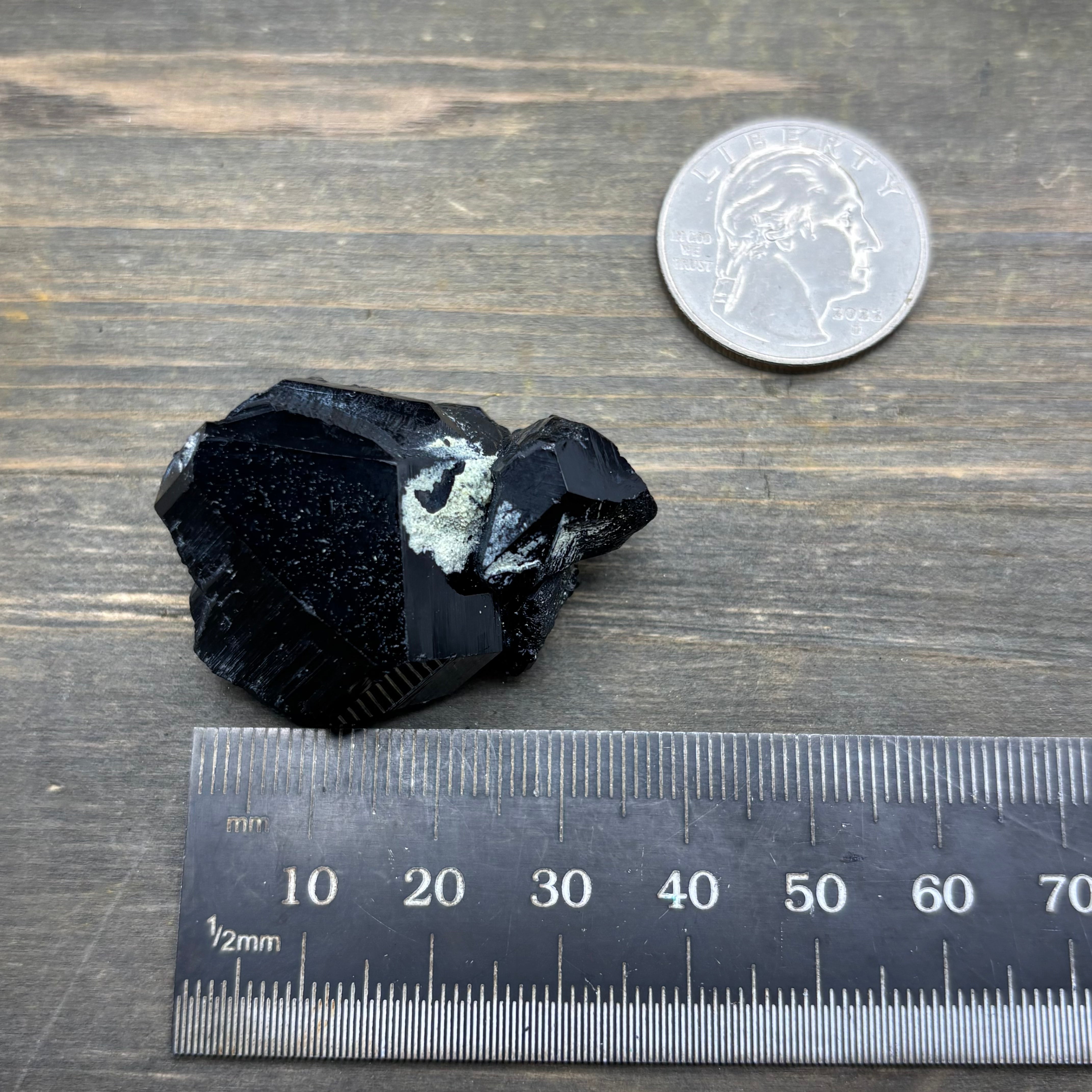 Black Tourmaline, Erongo Mountain - 197