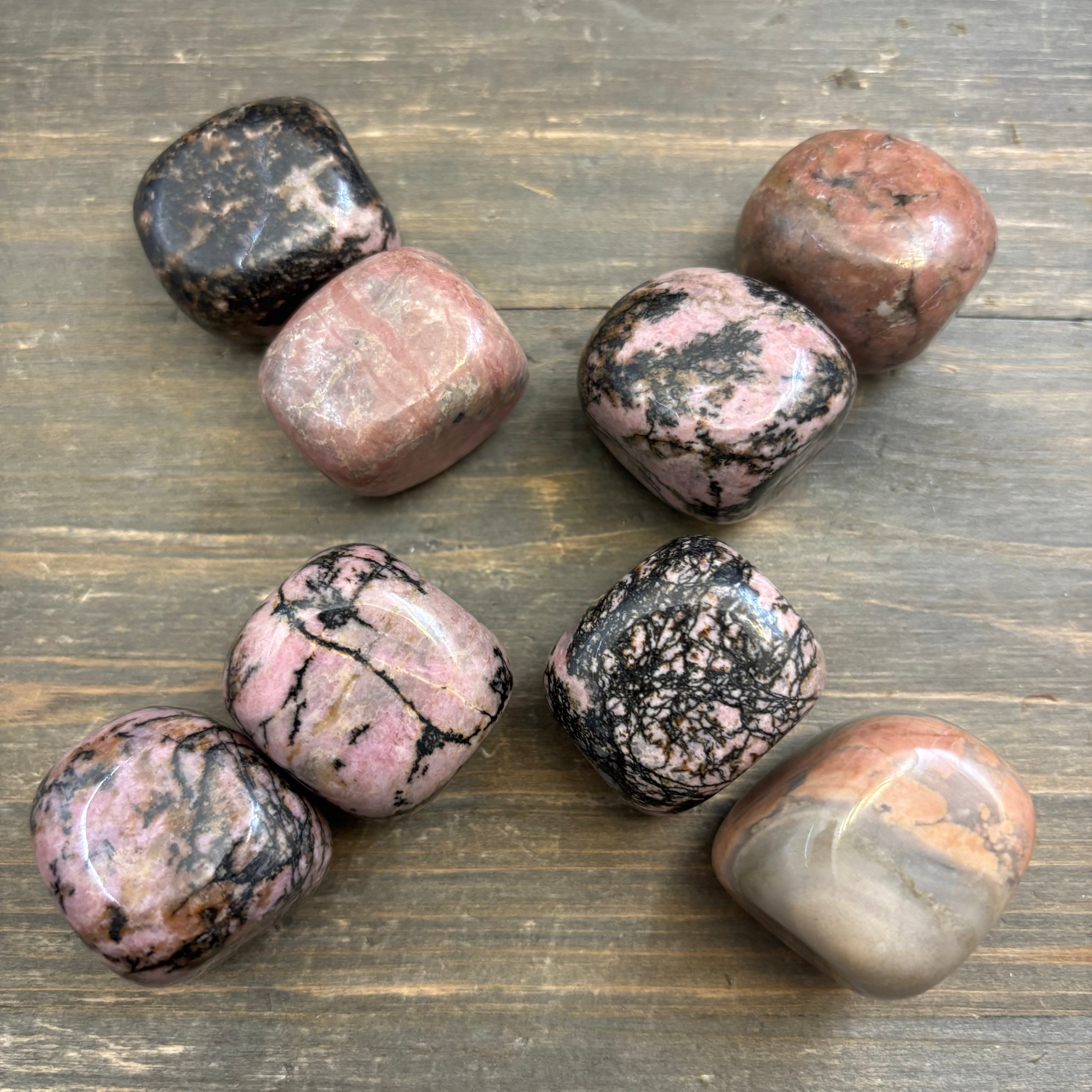 Rhodonite Pair