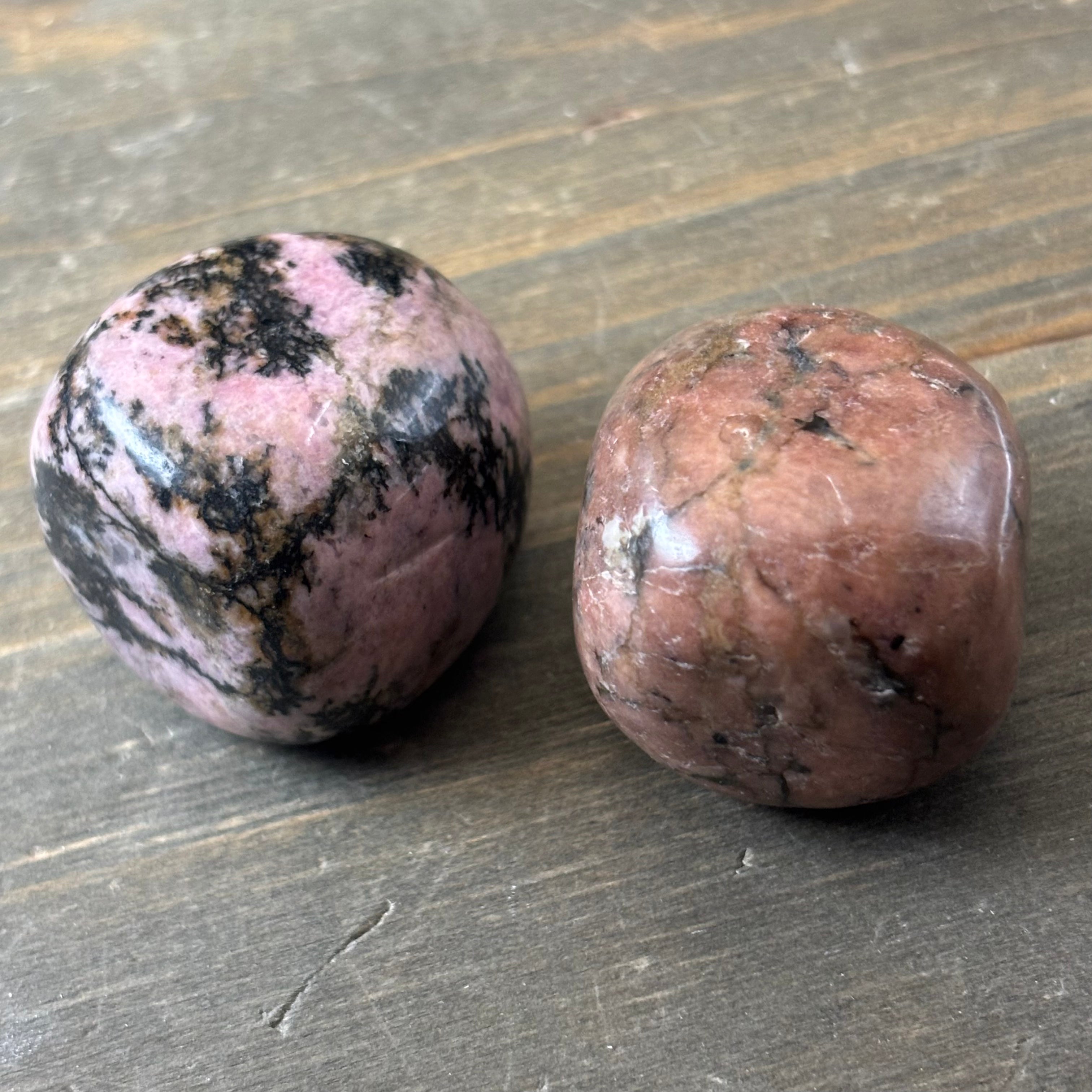 Rhodonite Pair