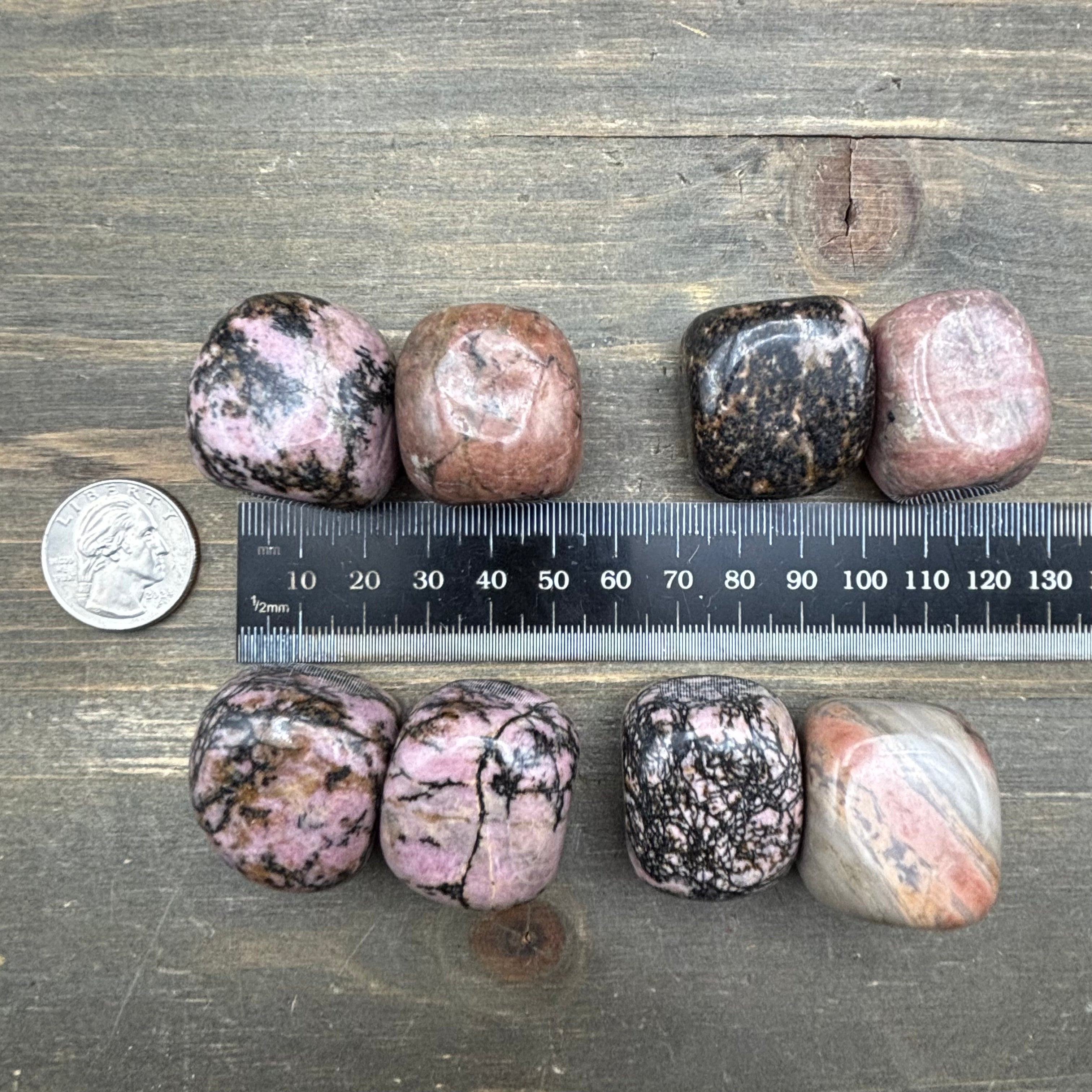 Rhodonite Pair