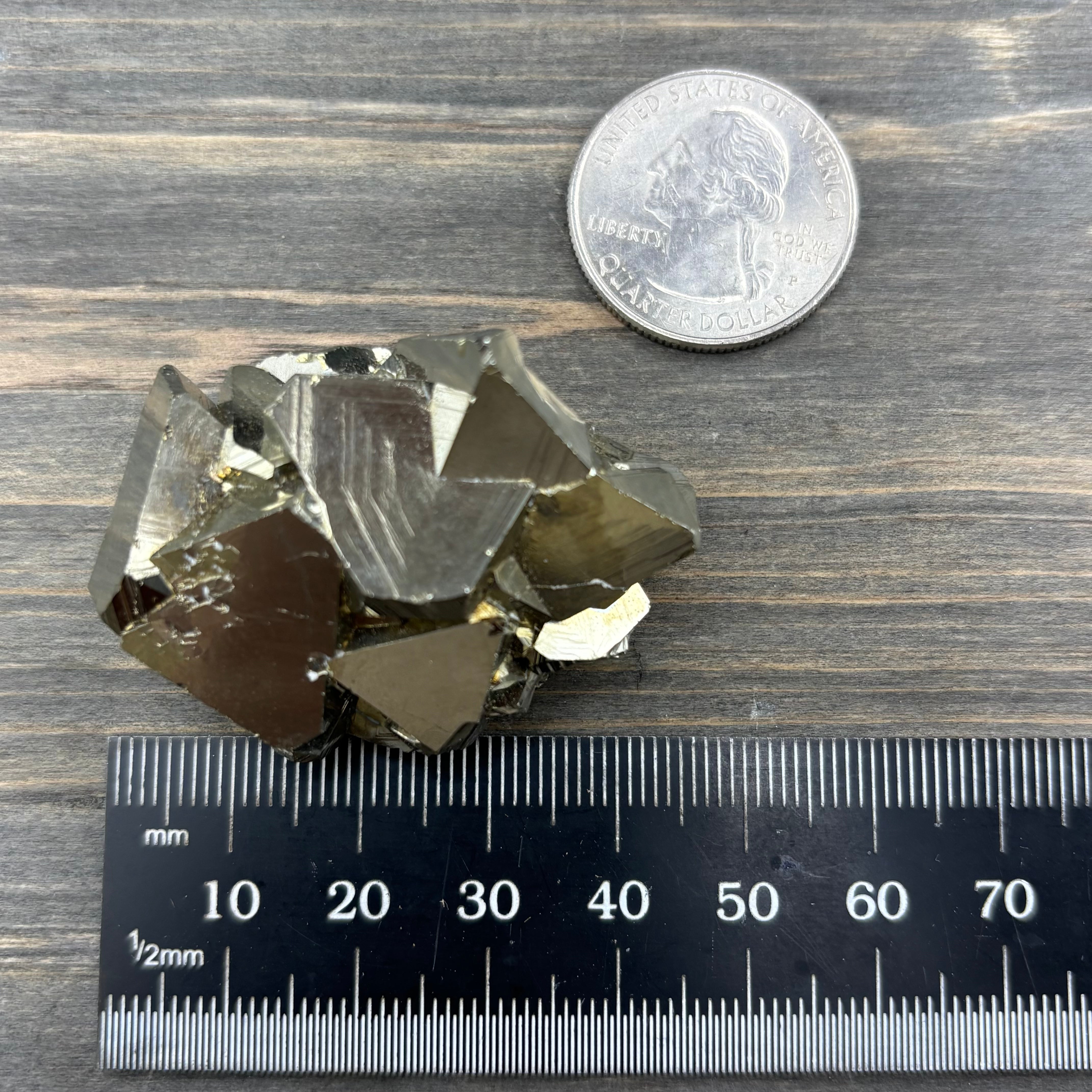 Peruvian Pyrite Crystal - 179