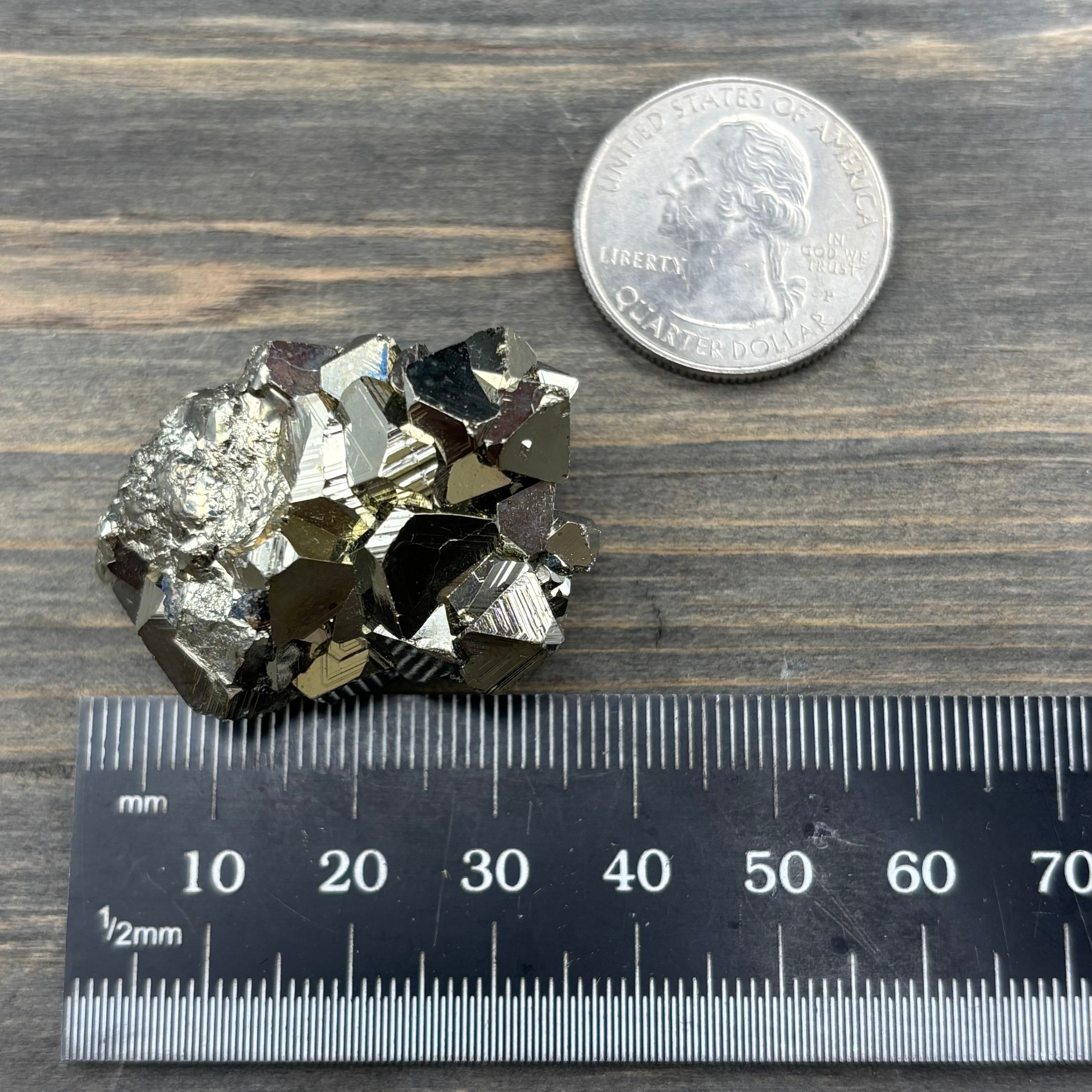 Peruvian Pyrite Crystal - 180