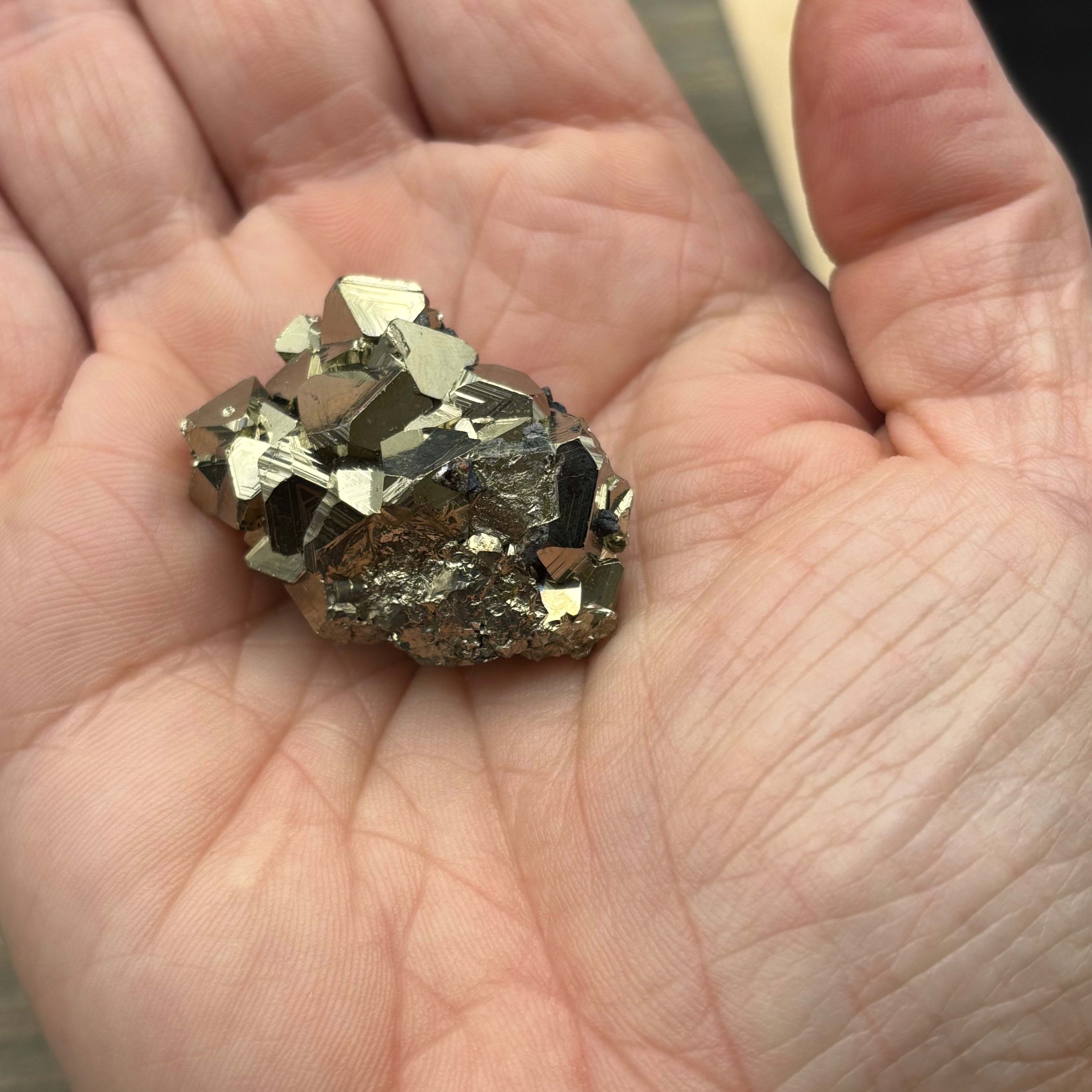 Peruvian Pyrite Crystal - 180