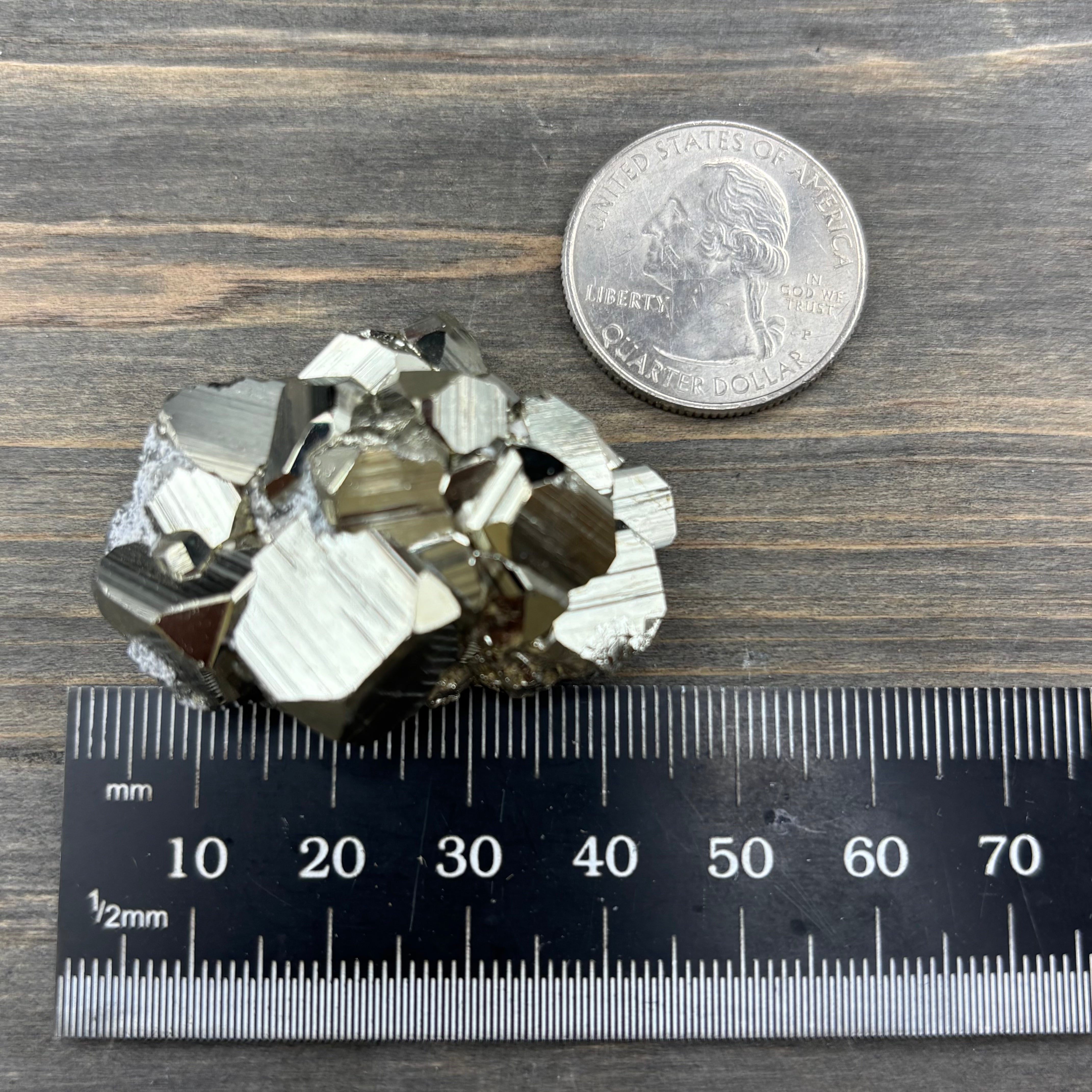 Peruvian Pyrite Crystal - 182