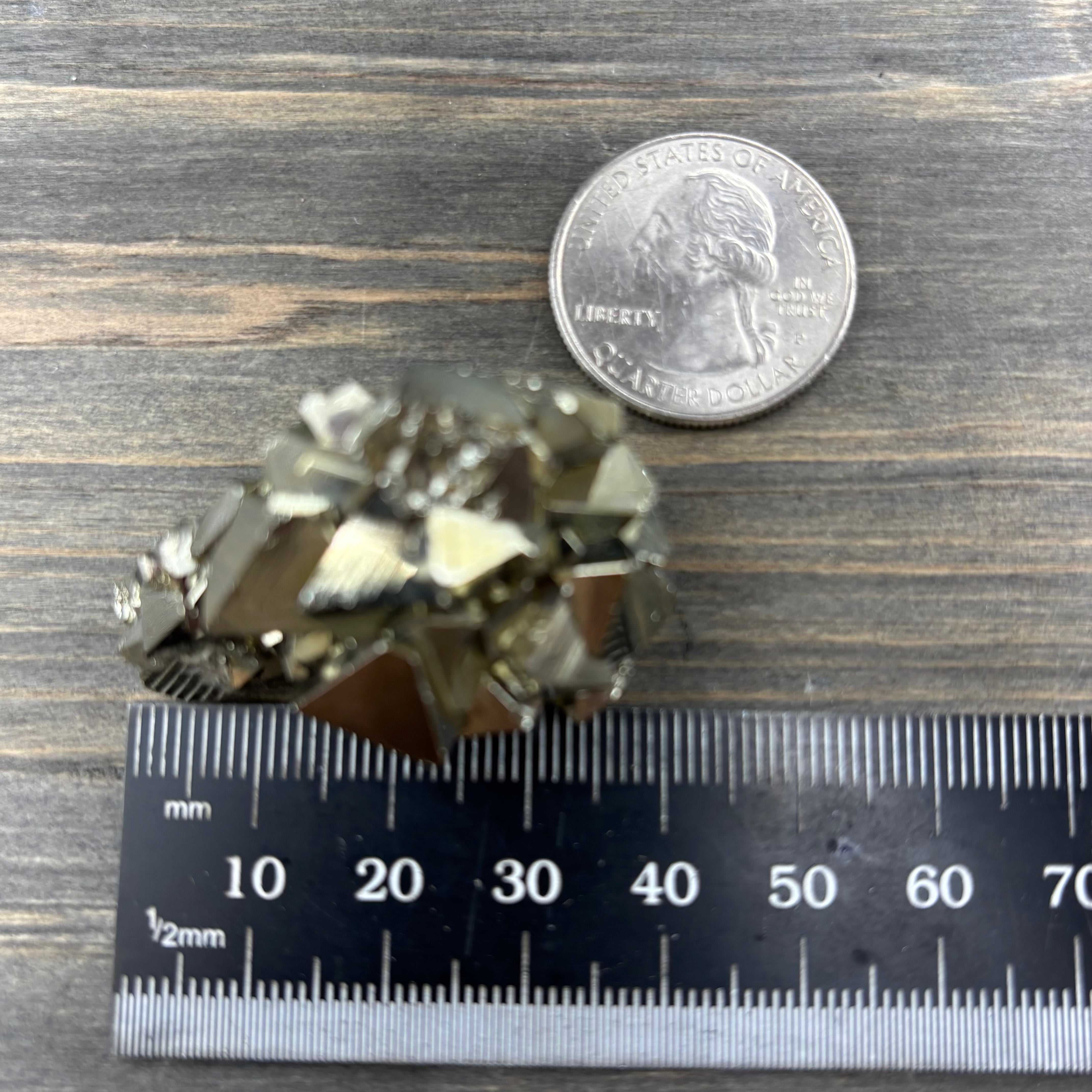 Peruvian Pyrite Crystal - 183