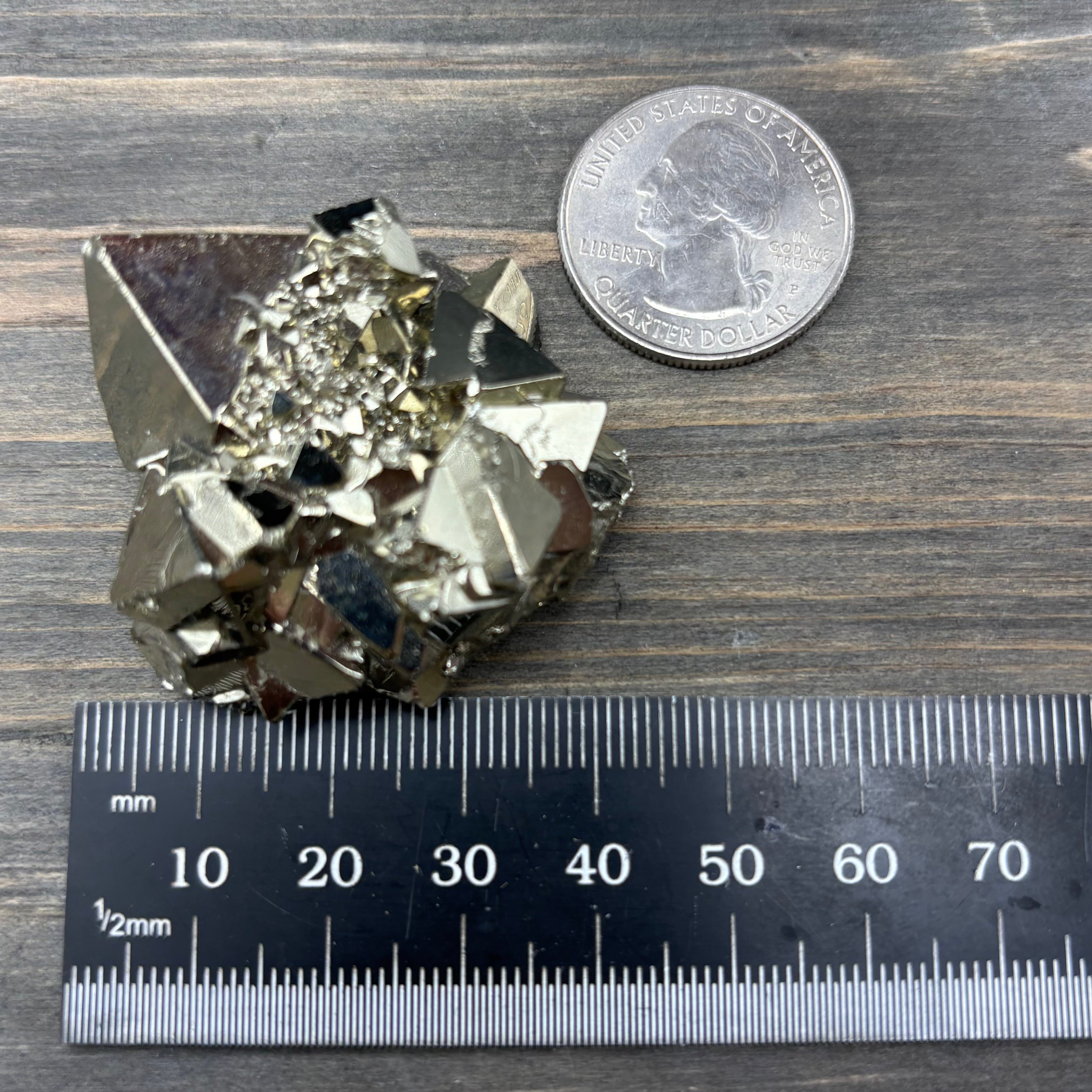 Peruvian Pyrite Crystal - 185