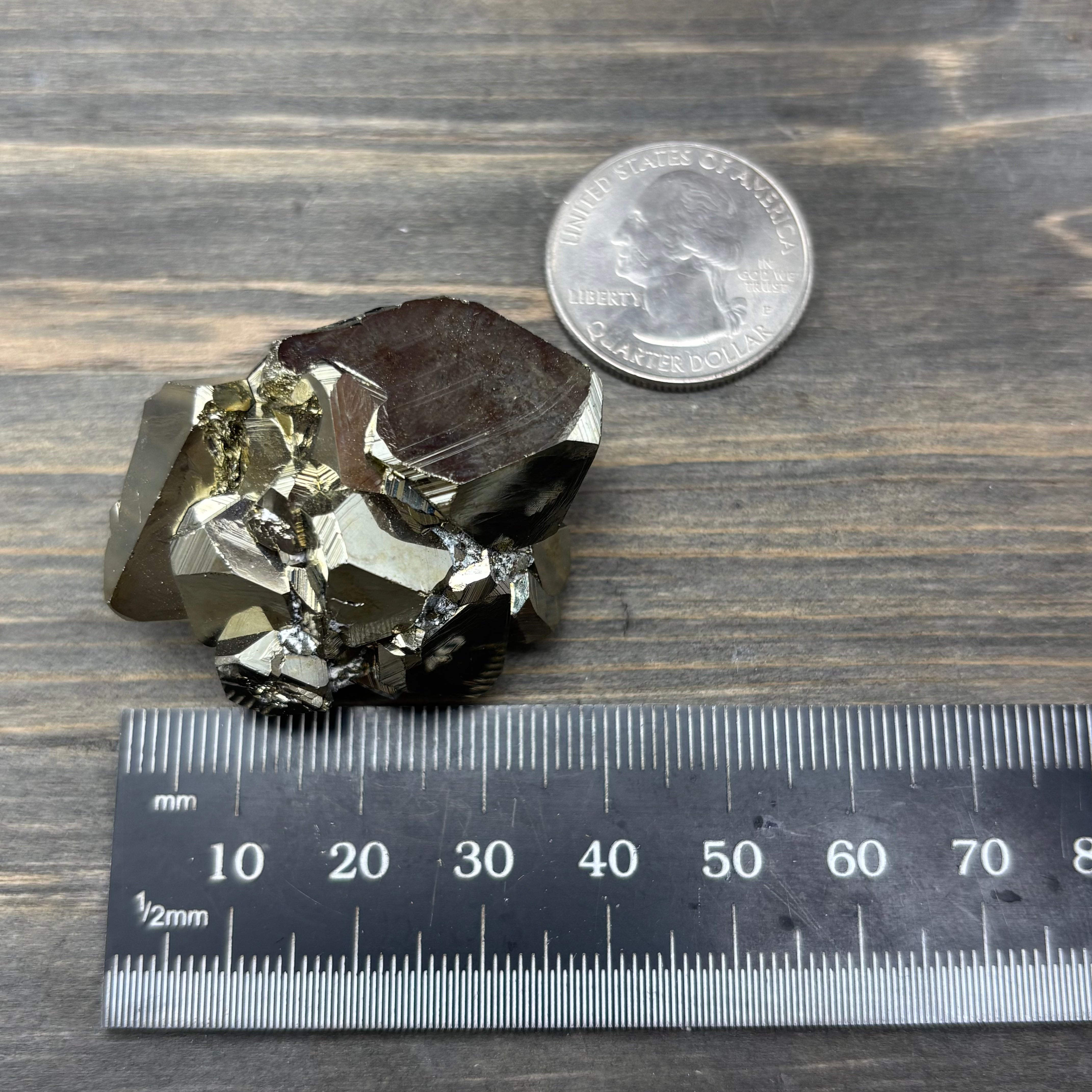 Peruvian Pyrite Crystal - 186