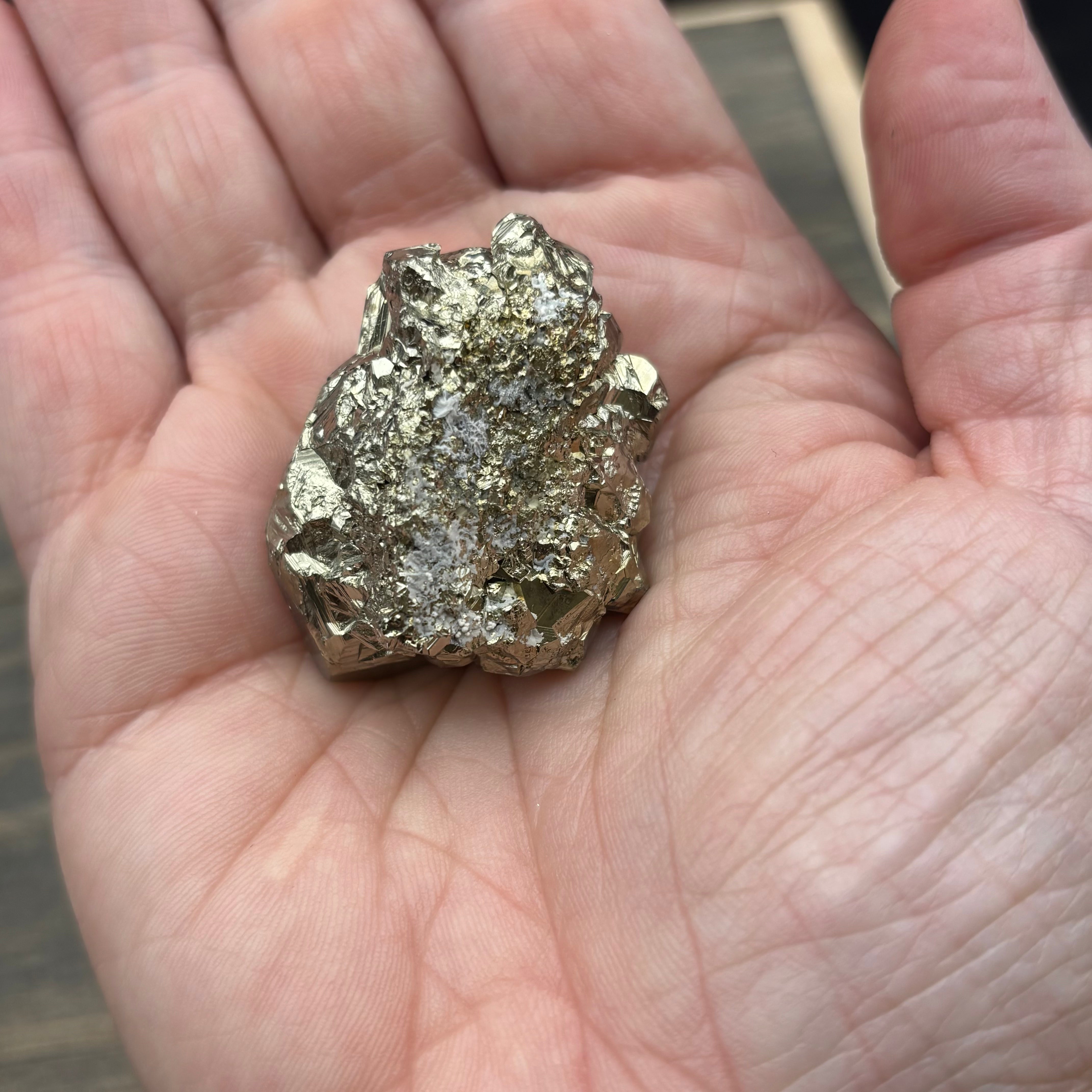 Peruvian Pyrite Crystal - 186