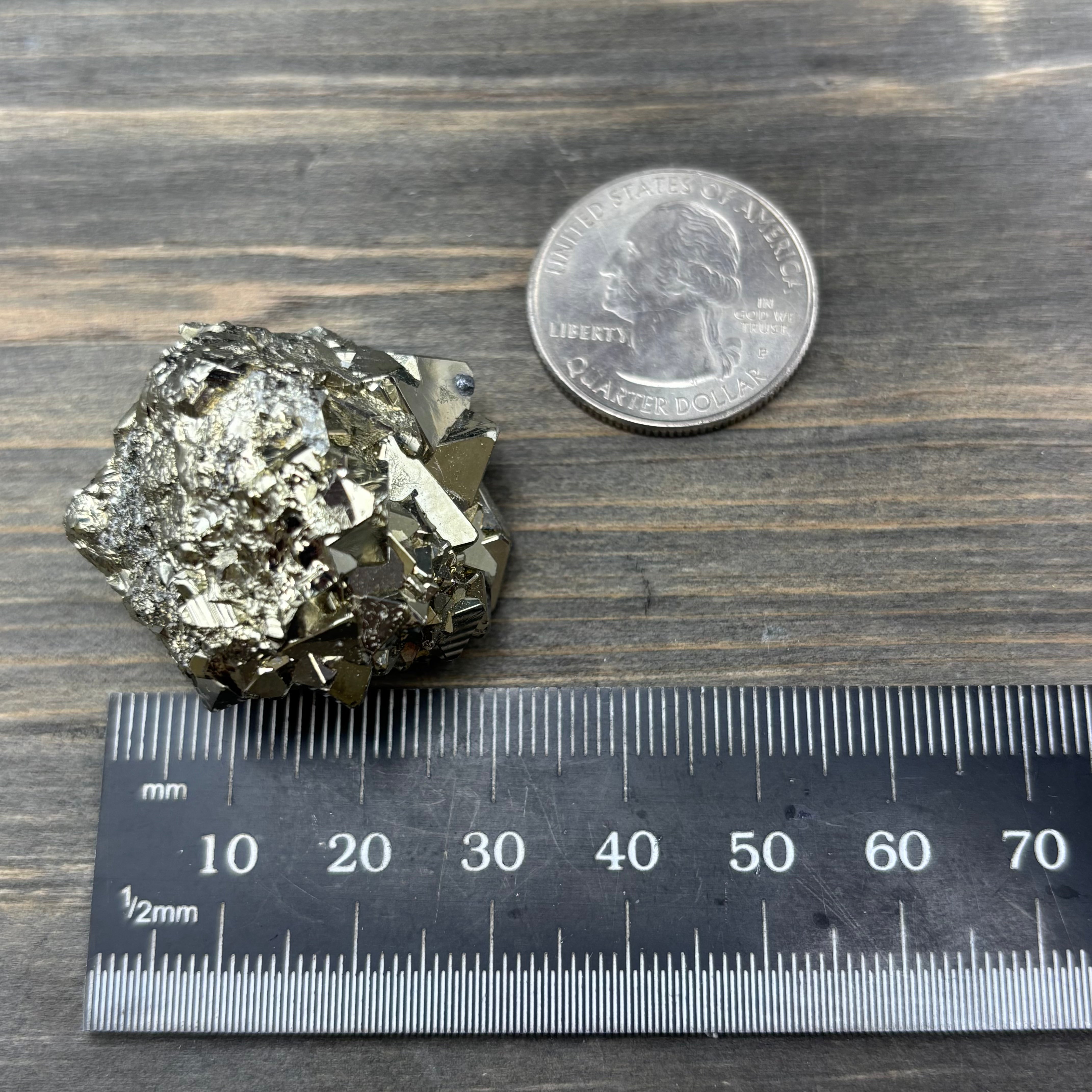 Peruvian Pyrite Crystal - 187