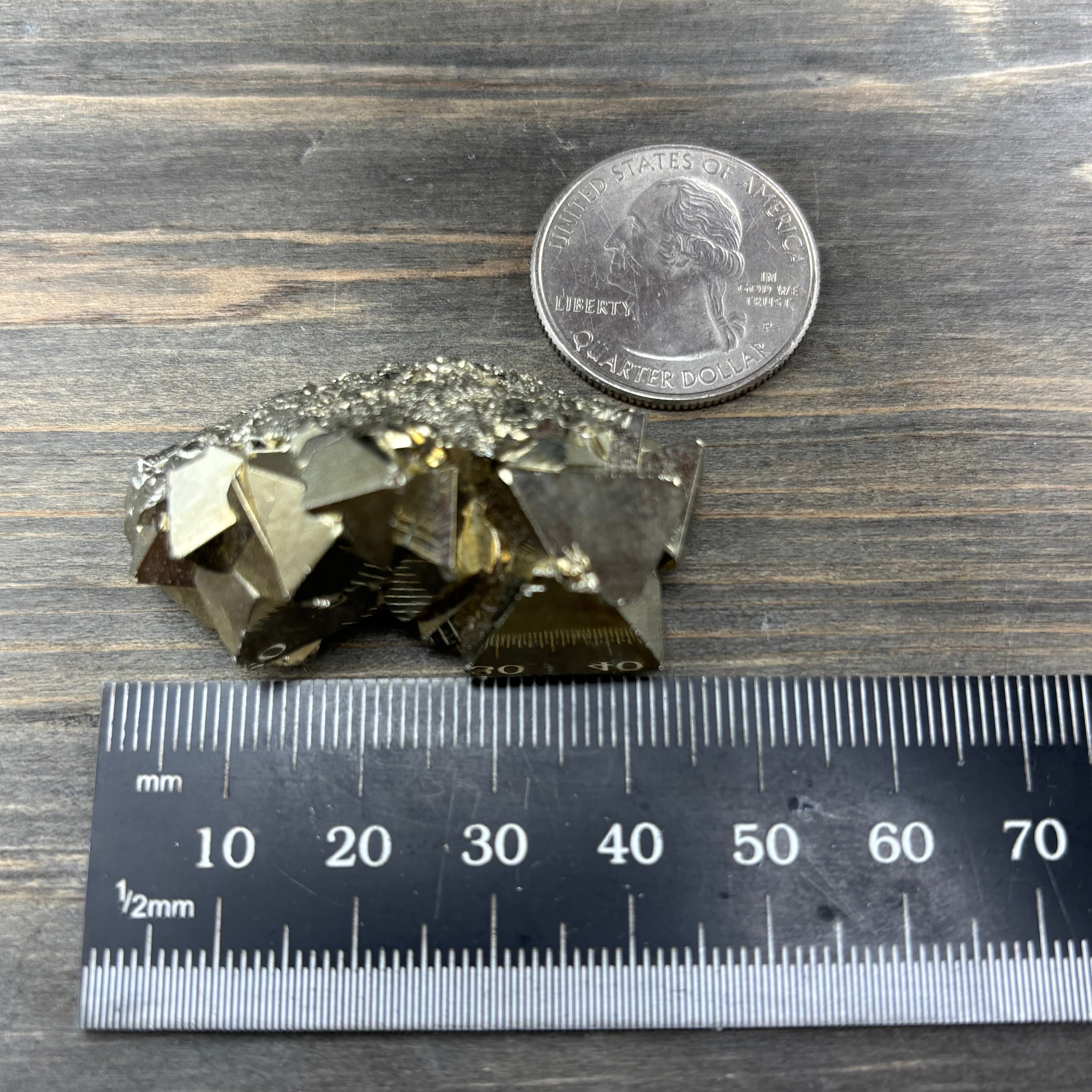 Peruvian Pyrite Crystal - 188