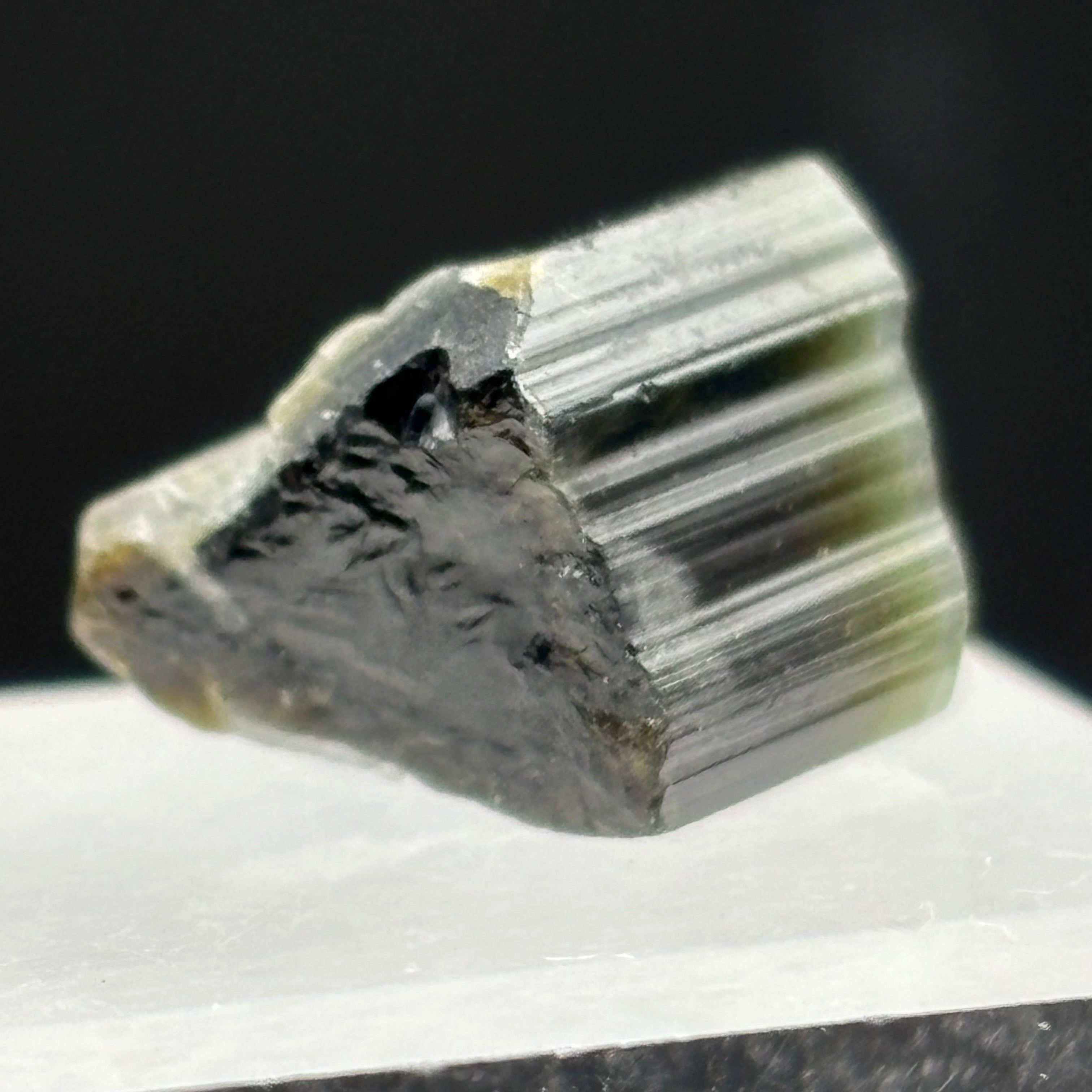 Green Tourmaline Crystal - 129