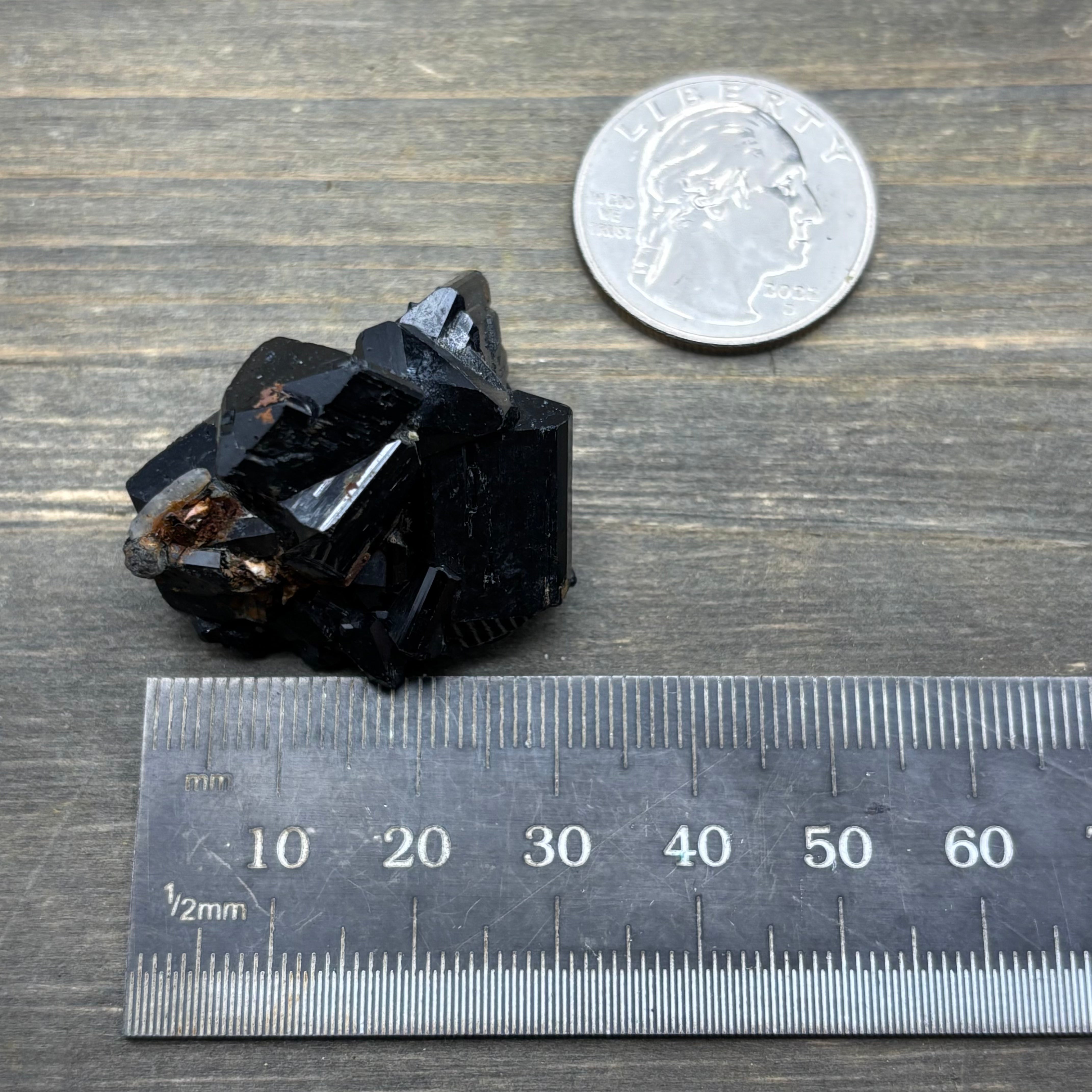 Black Tourmaline, Erongo Mountain - 225