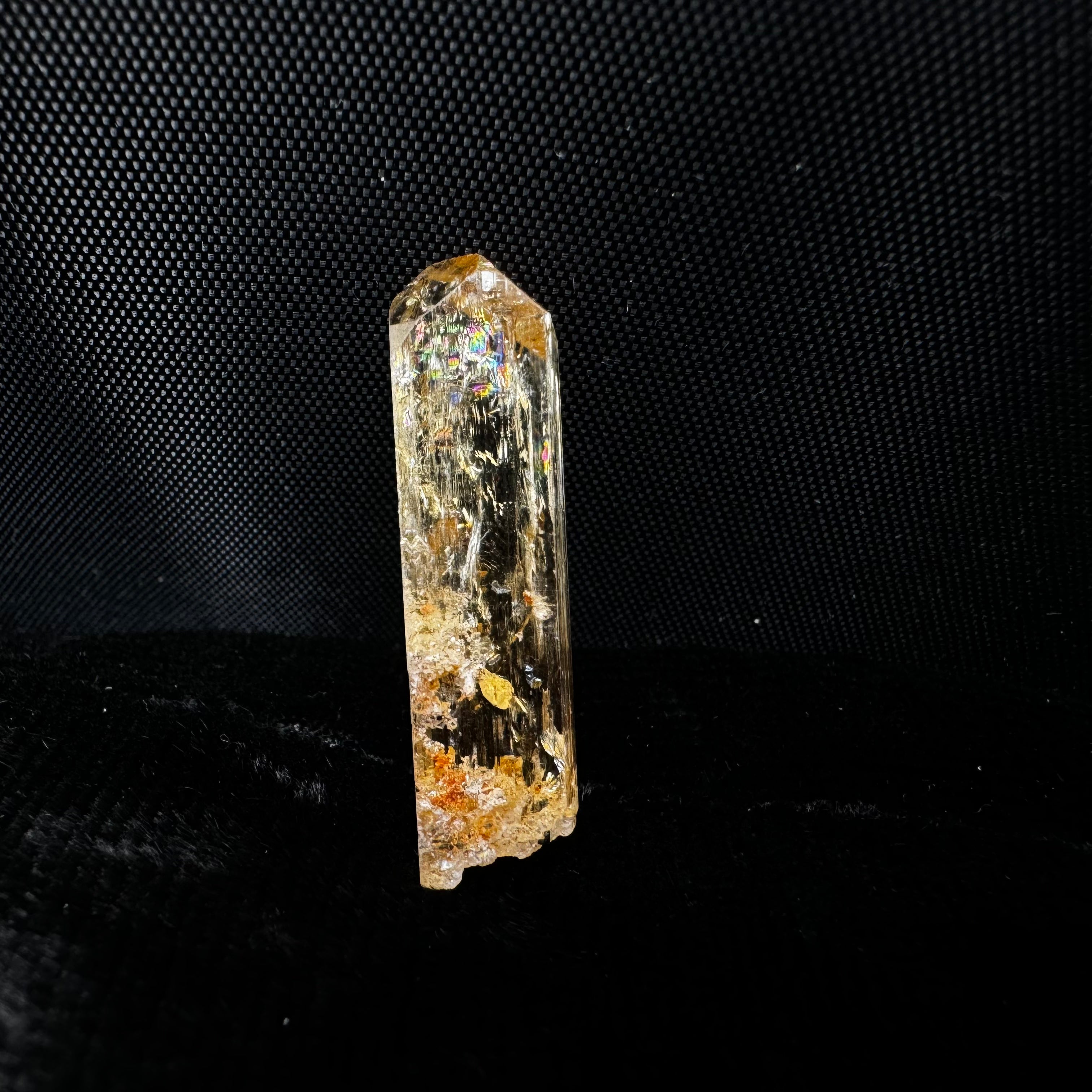 Imperial Topaz Natural Full Terminated Crystal - 195