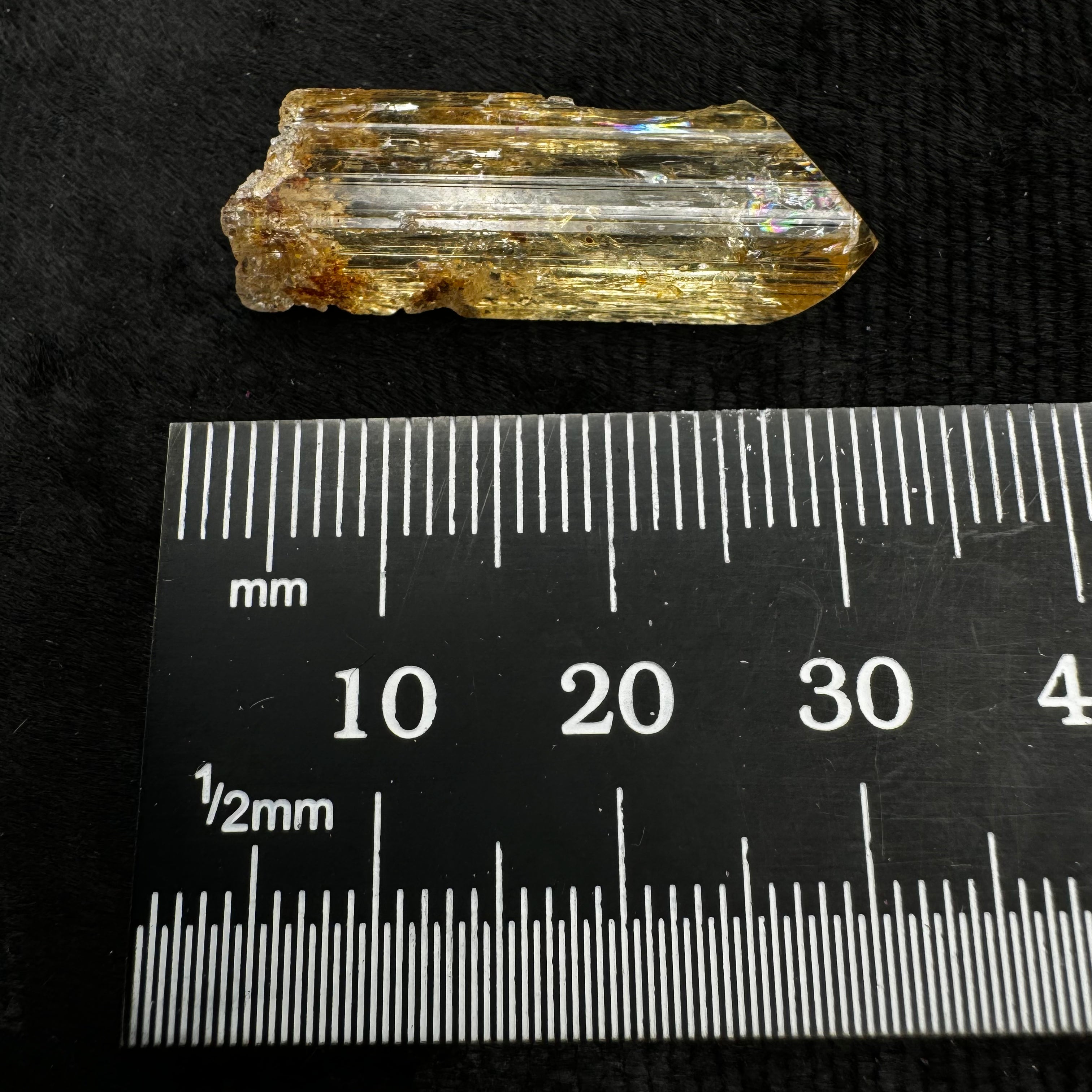 Imperial Topaz Natural Full Terminated Crystal - 195