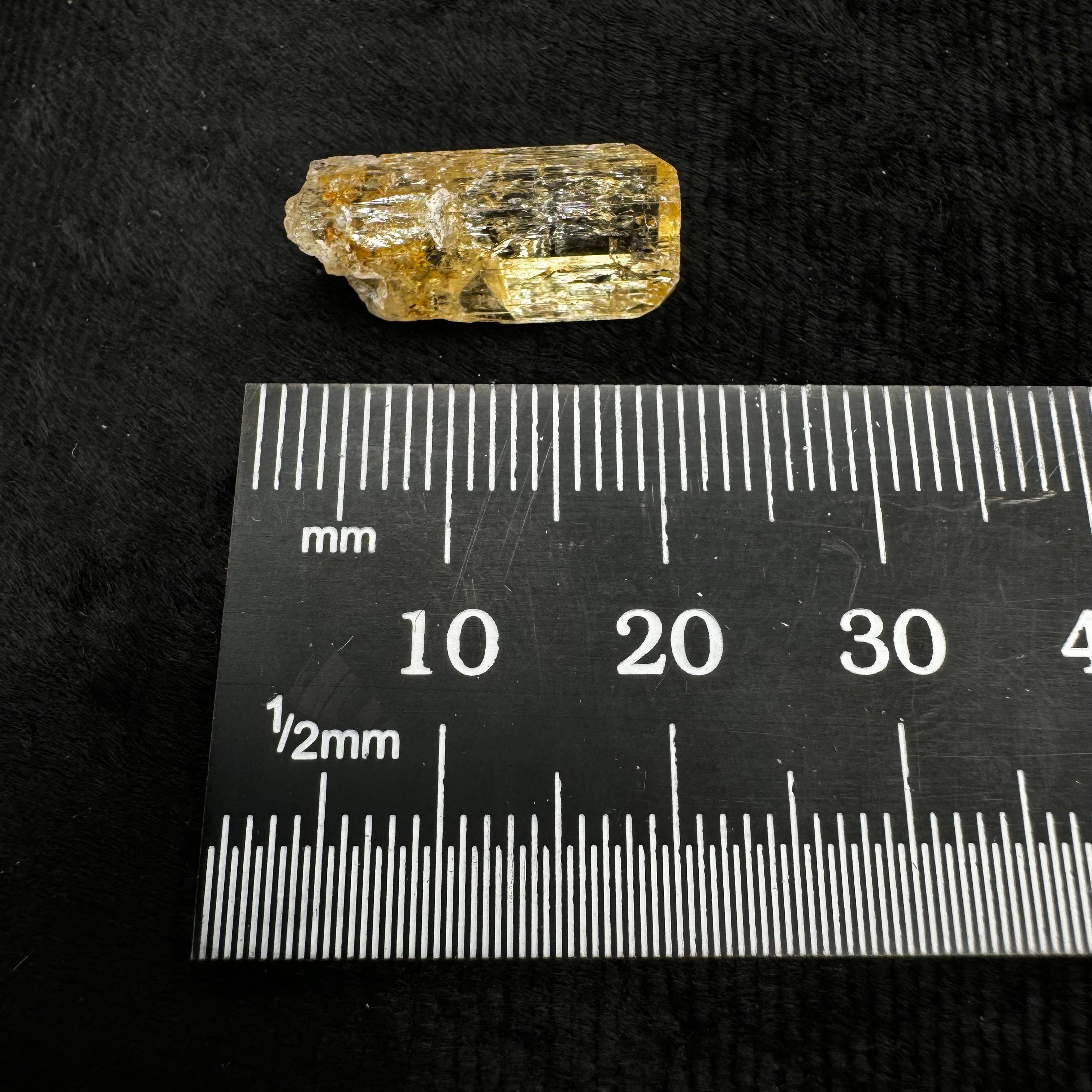Imperial Topaz Natural Full Terminated Crystal - 197