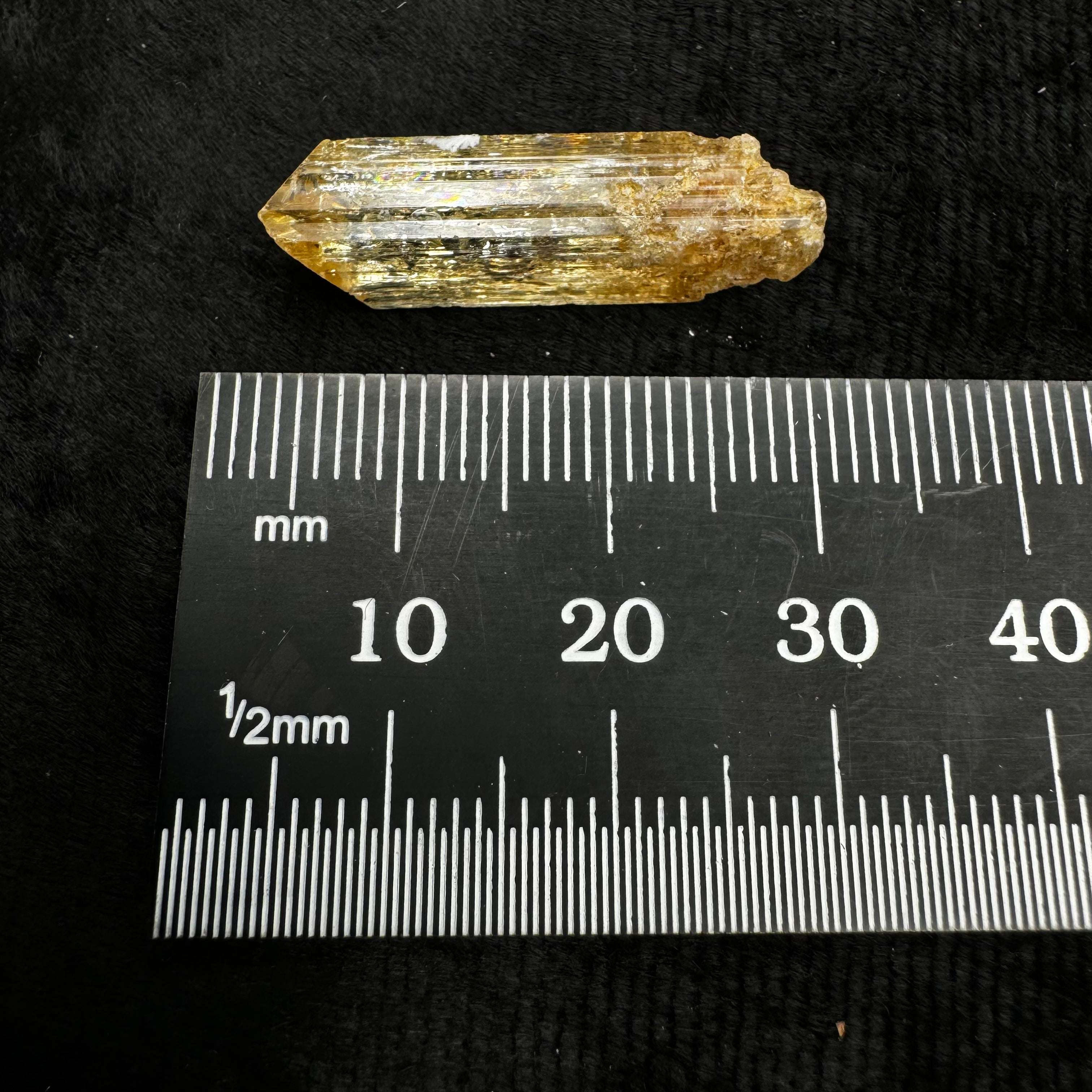Imperial Topaz Natural Full Terminated Crystal - 198