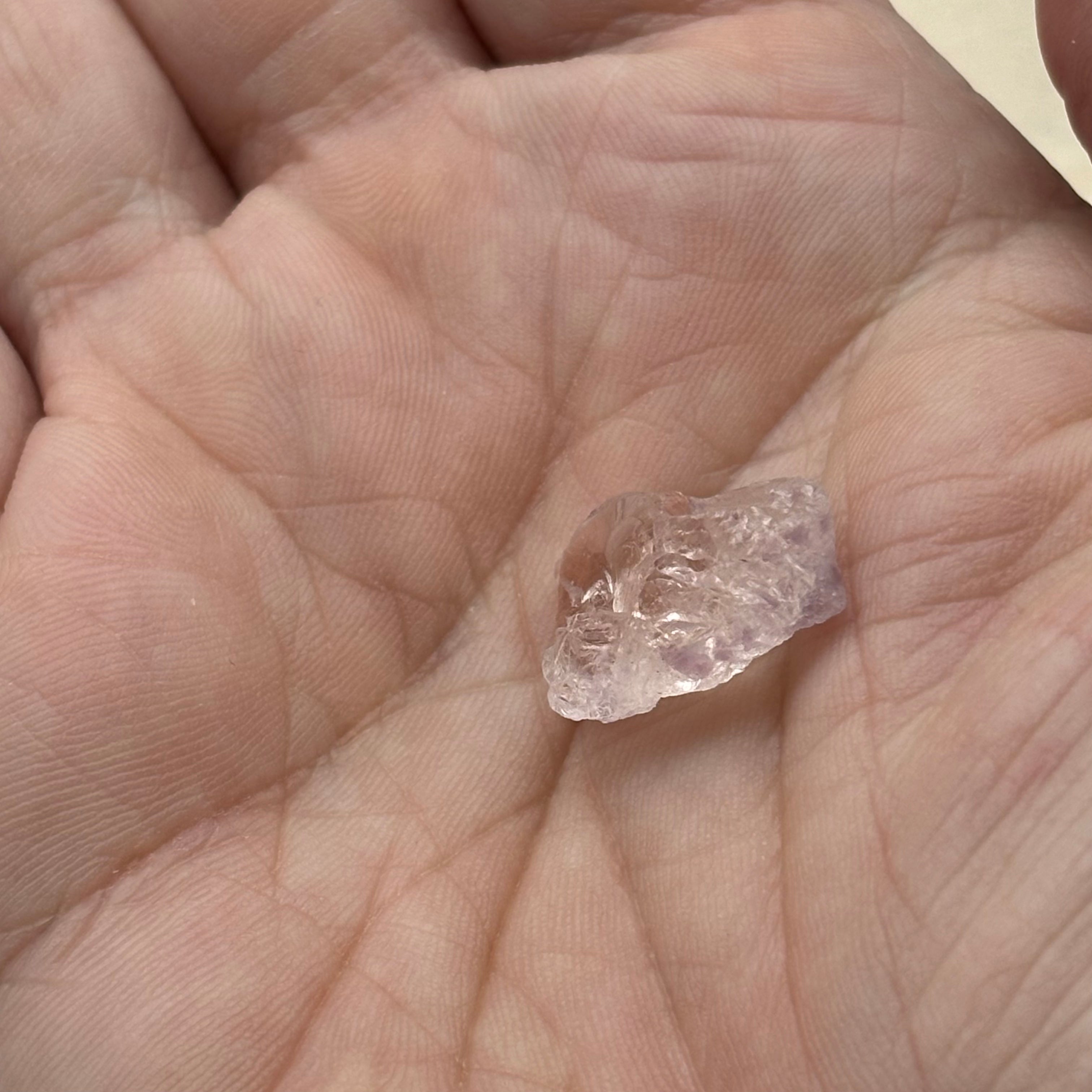 Morganite Gem Crystal - 049