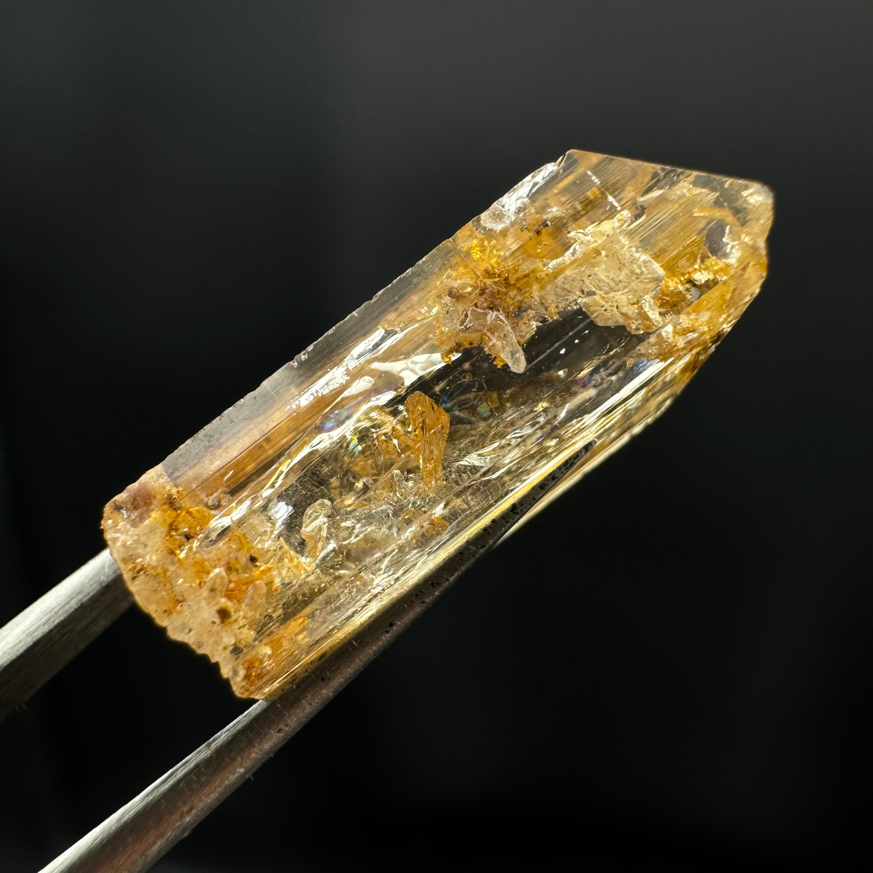 Imperial Topaz Natural Full Terminated Crystal - 199
