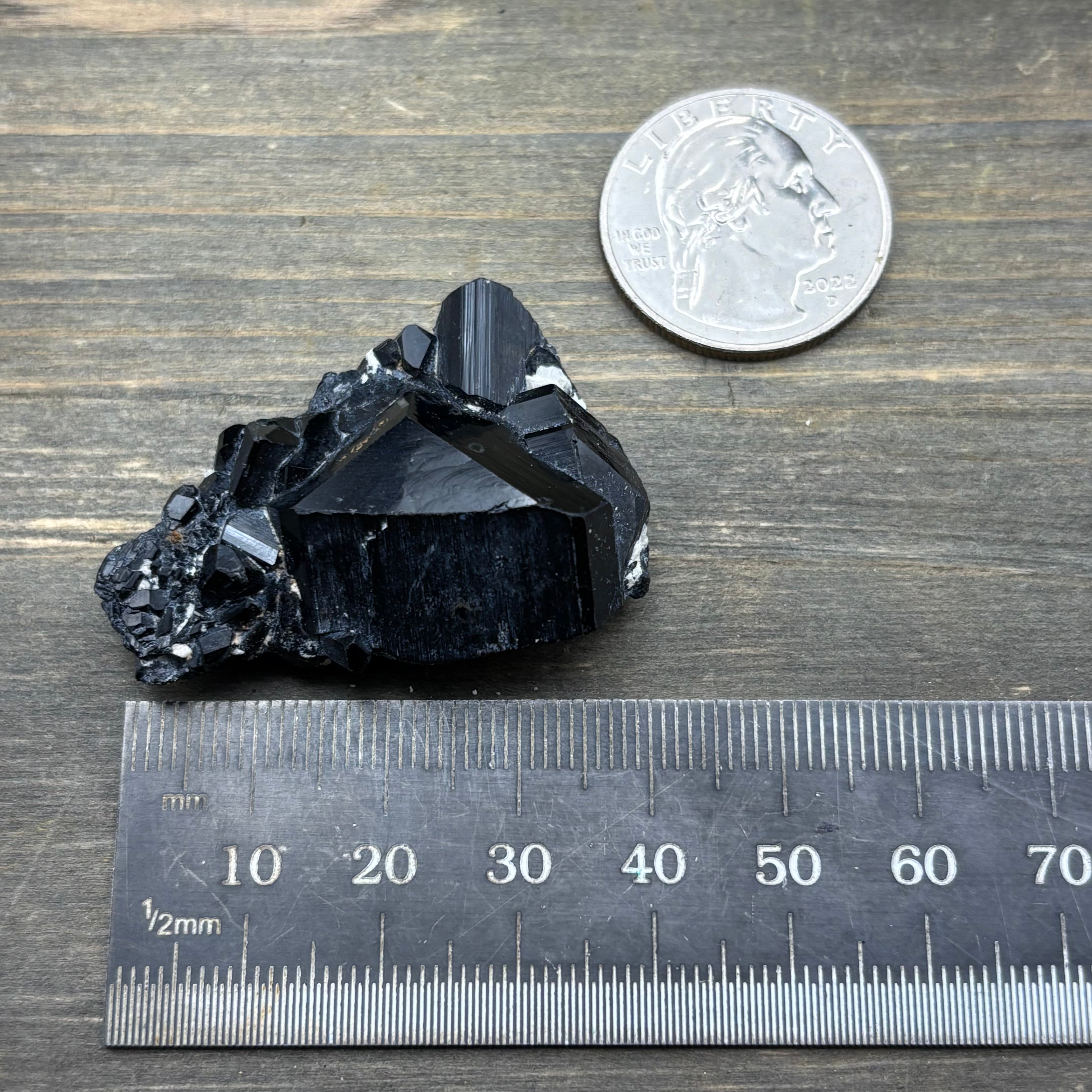 Black Tourmaline, Erongo Mountain - 233