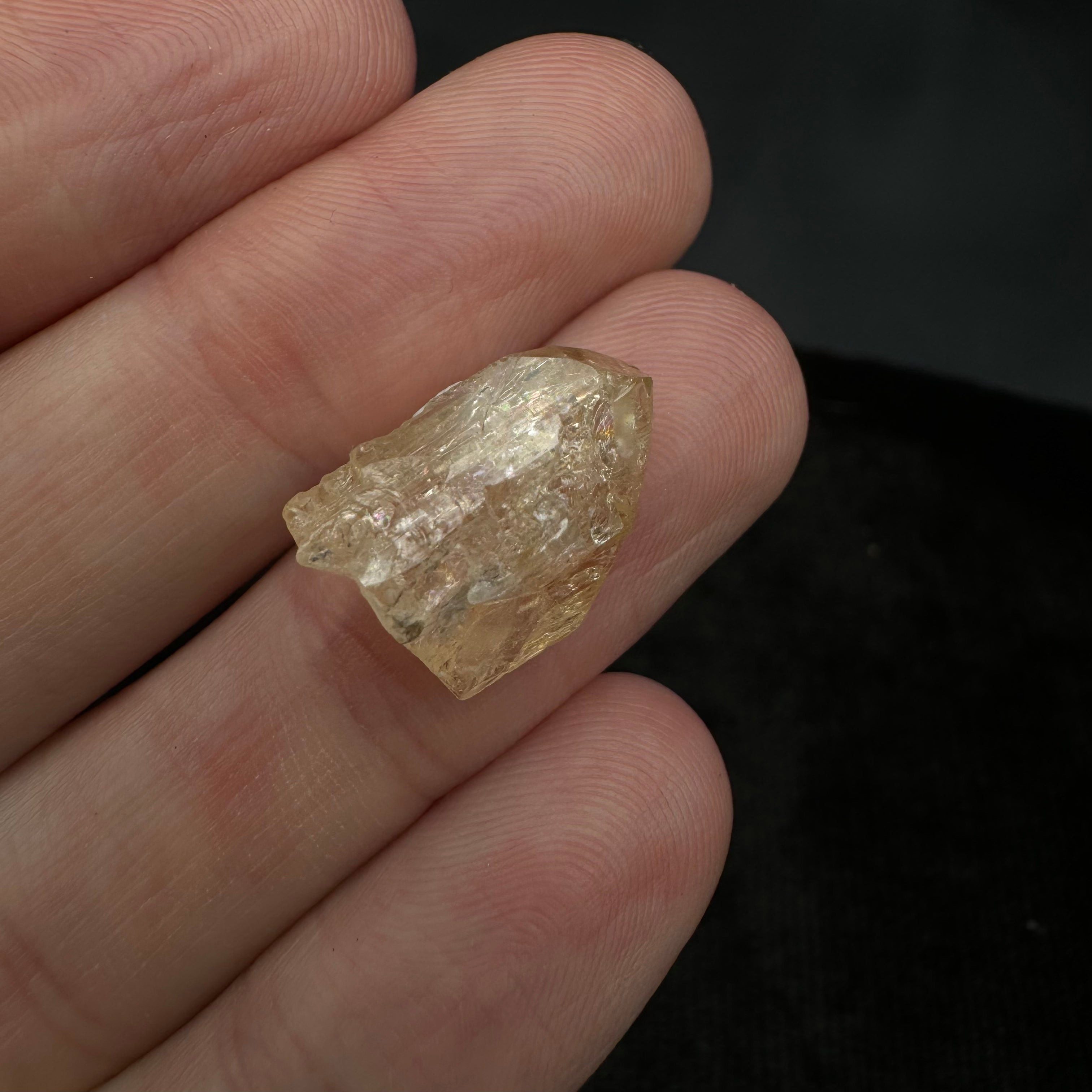 Imperial Topaz Natural Full Terminated Crystal - 200