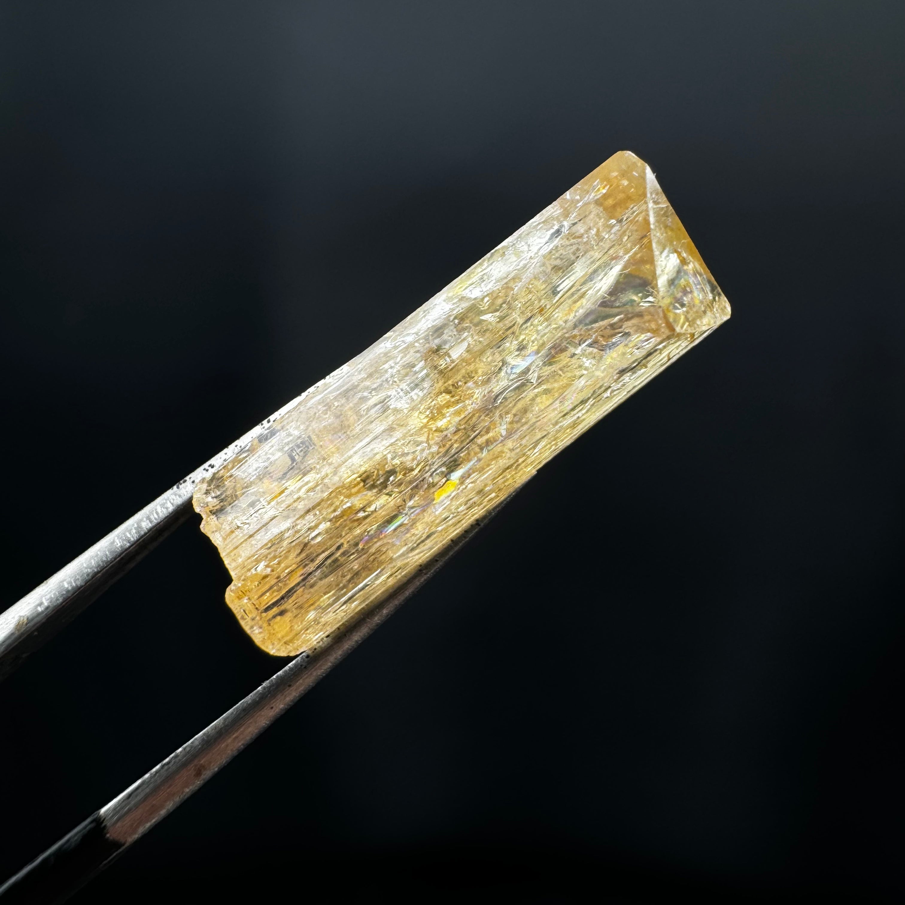 Imperial Topaz Natural Full Terminated Crystal - 201