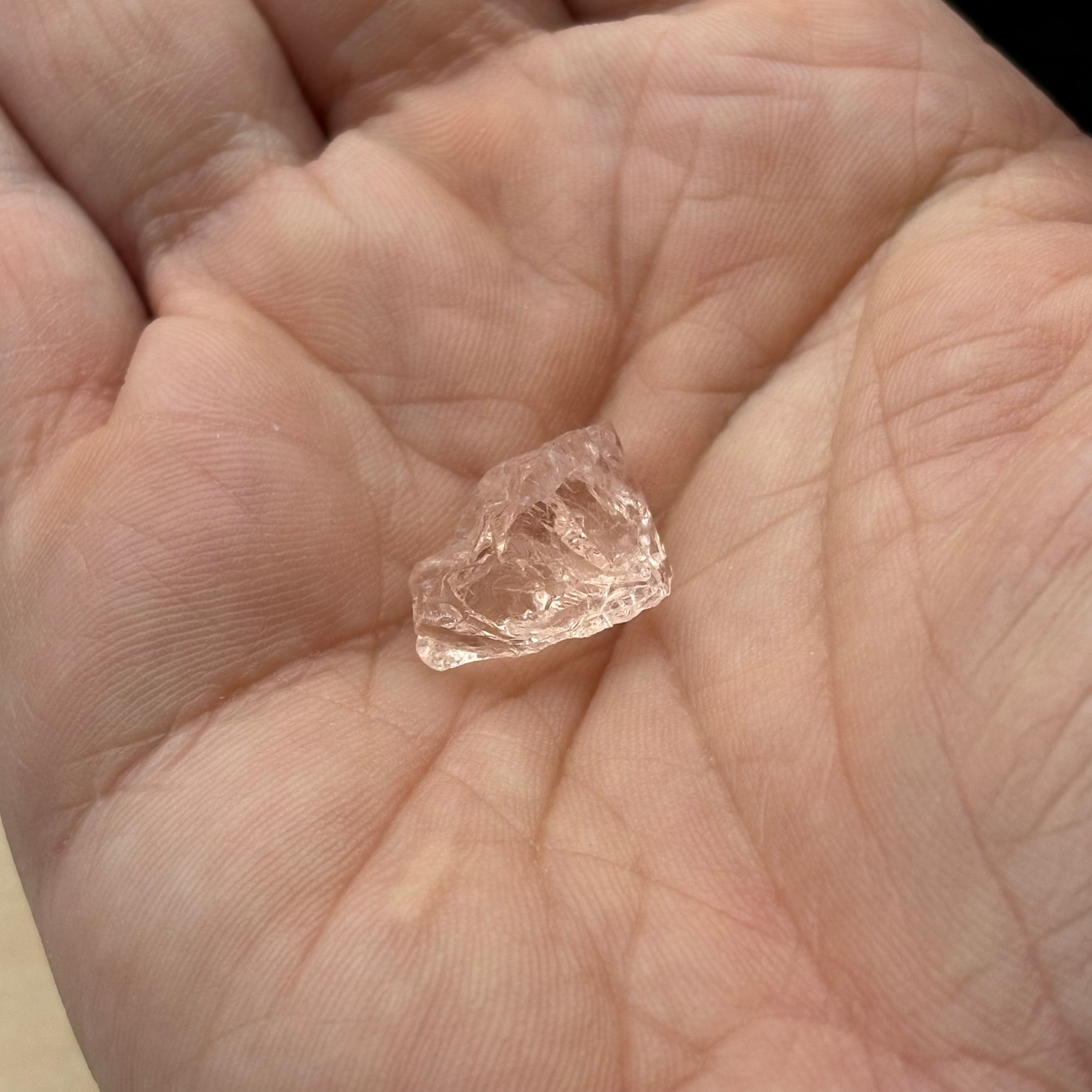 Morganite Gem Crystal - 053