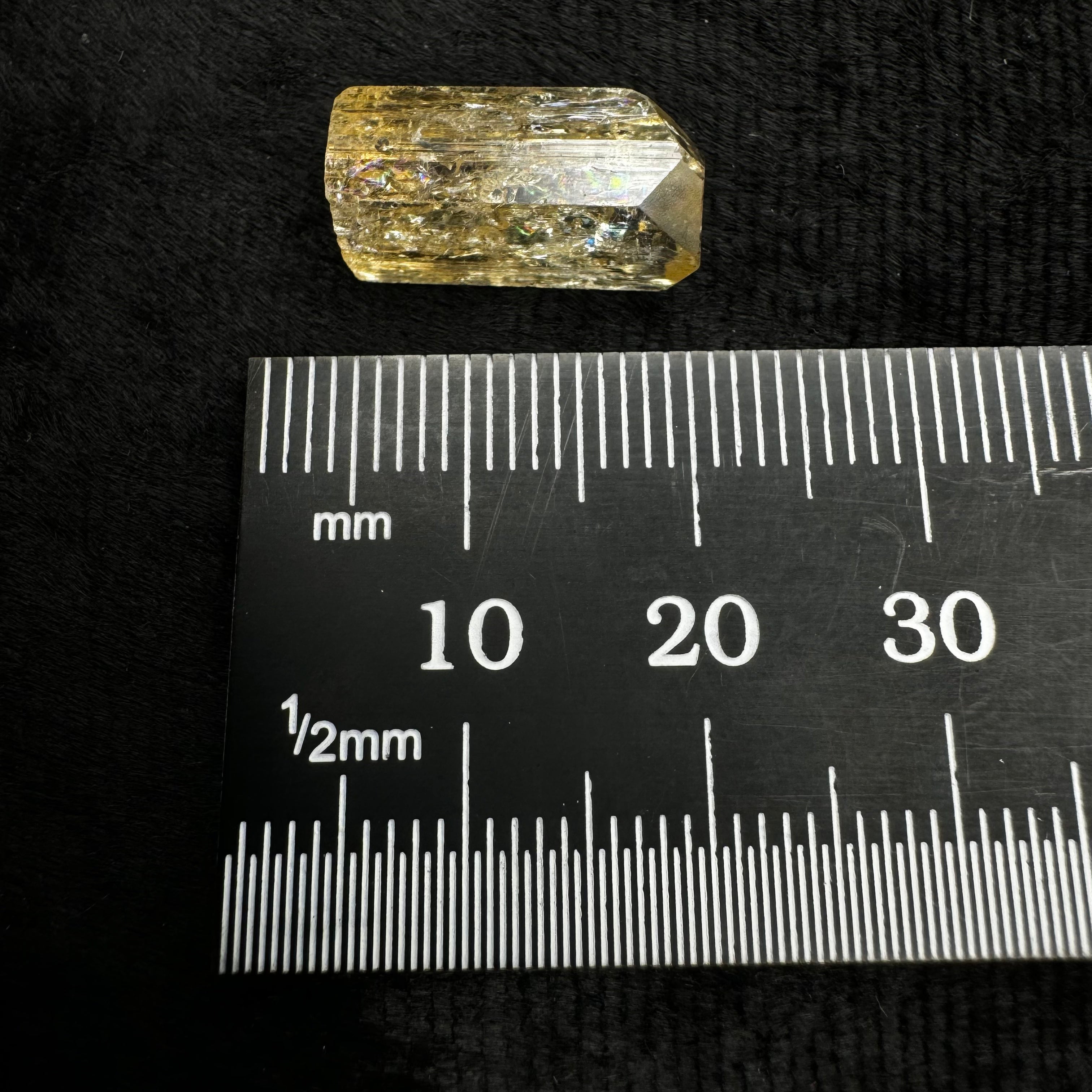 Imperial Topaz Natural Full Terminated Crystal - 202